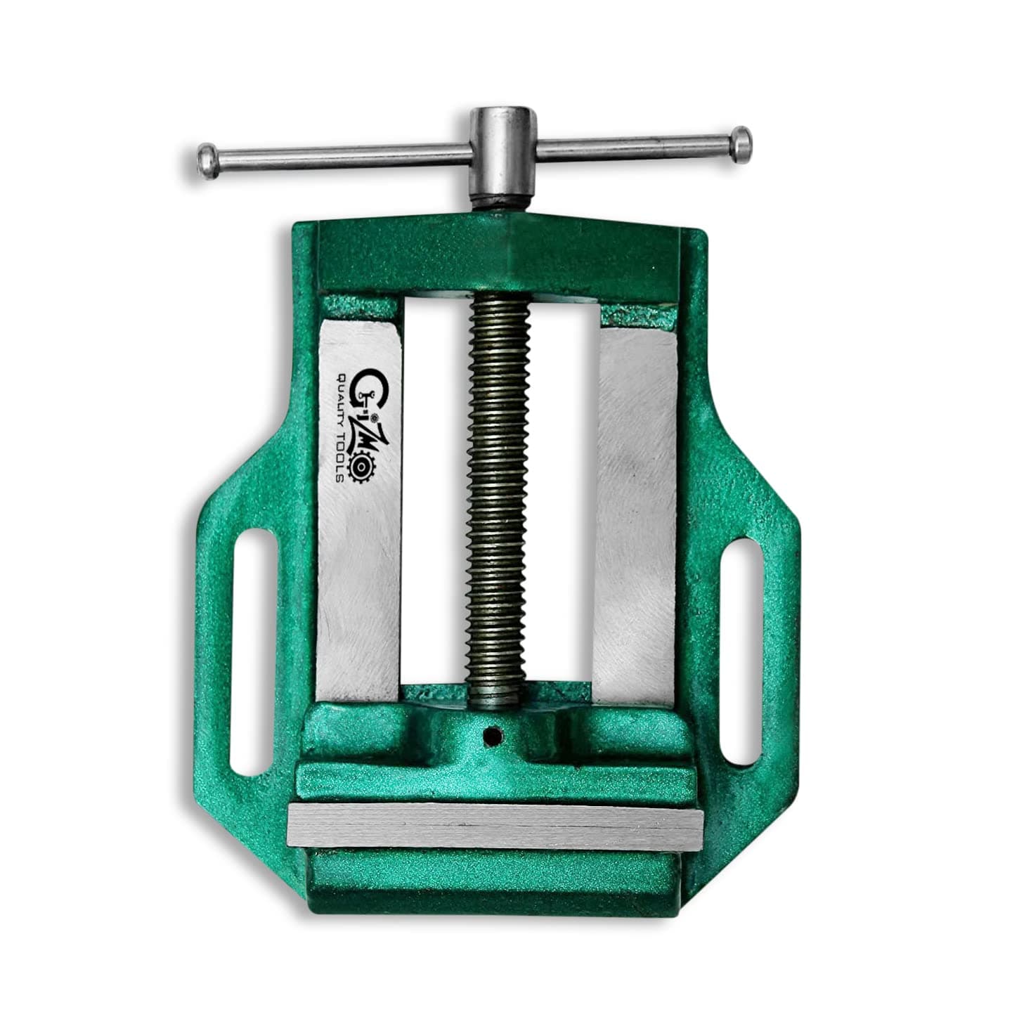 GizmoDrill Vice , Cast Iron Fixed Base Drill Vice , 3 Inch Drill Vise , Professional heavy Germany base Drill Vice