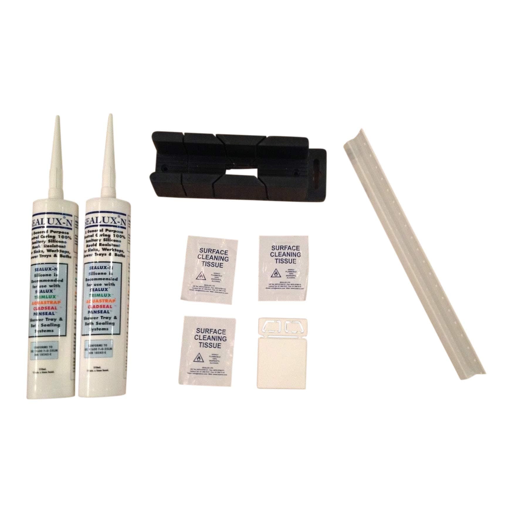 Decorative Wall Panel & Cladding Sealing Kit Bathroom Shower Kit