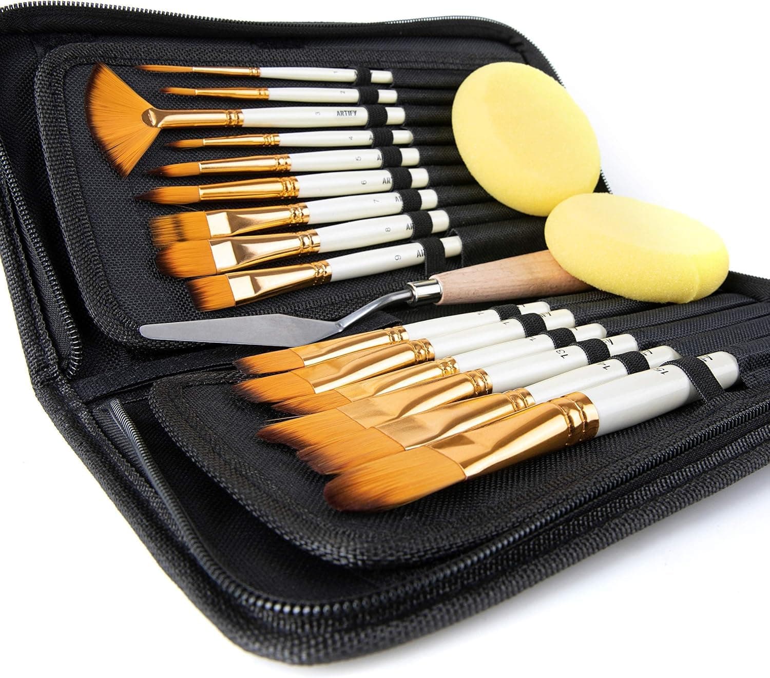 15 pcs paint brush set series