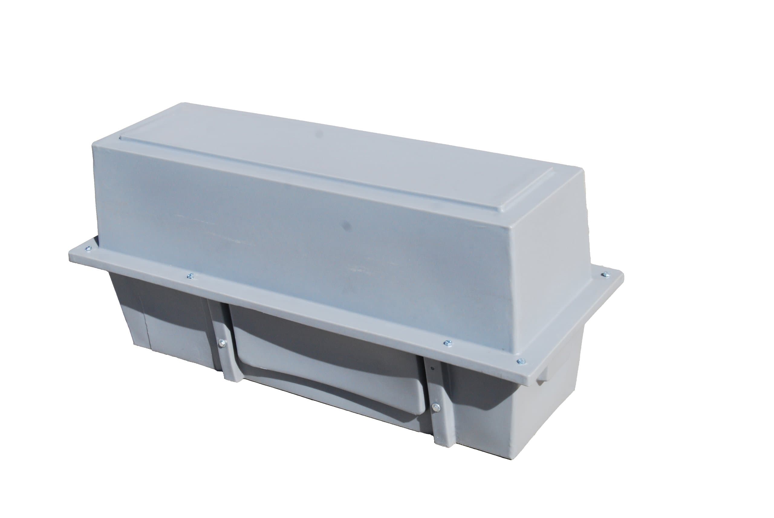 Scribner Plastics 5198 Standard Transmission Complete Shipping Container for Jericos/T-10s,Black