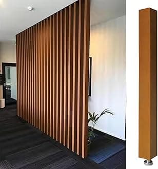 Room Divider Modern DIY Room Divider for Privacy Screen/Doorway/Studio Apartment, Square Wall Partition Floor to Ceiling Design, Easy to Install & Remove (Color : 1pc Height, Size : 240cm/94.5in/7