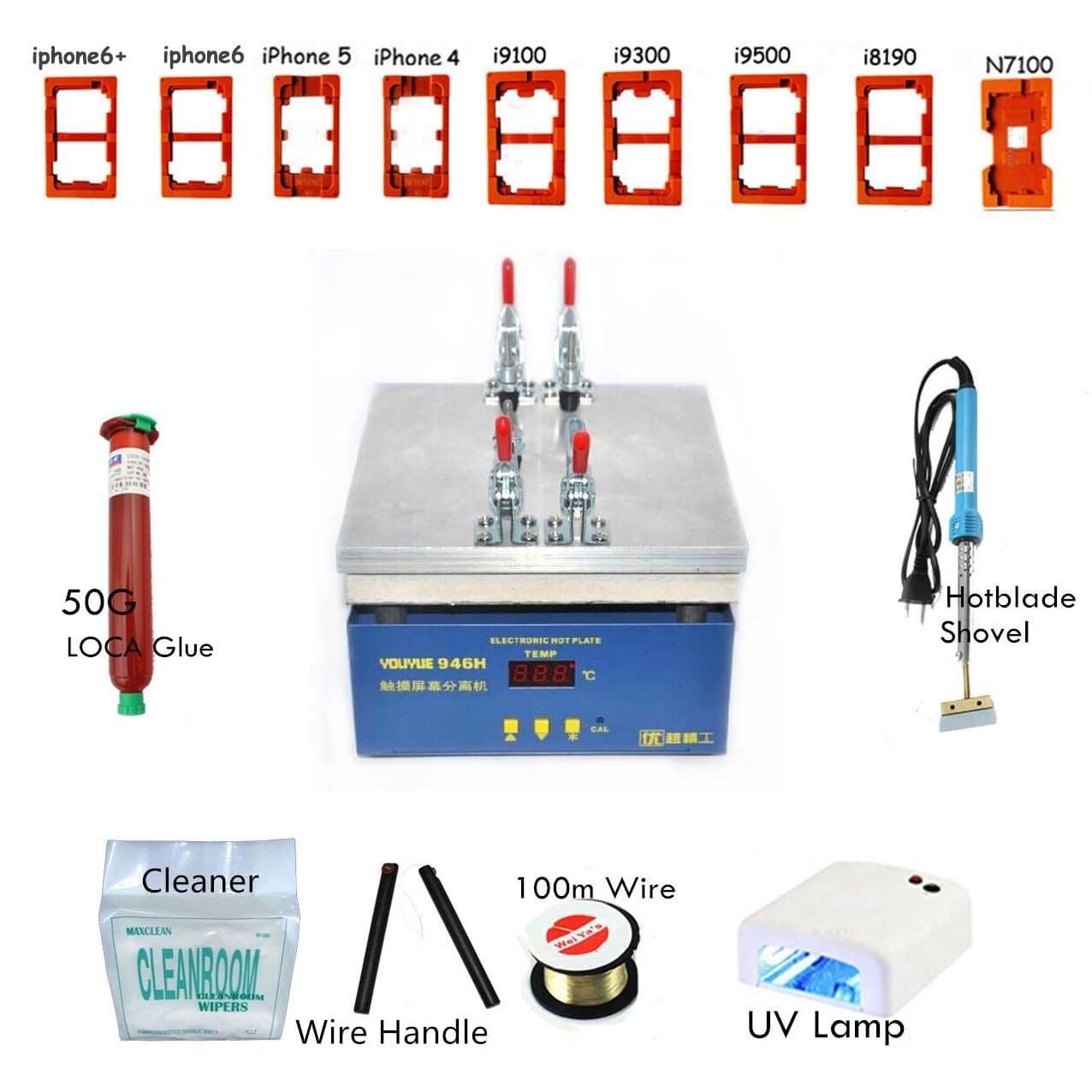 US LCD separator Machine Screen Split Repair Machine Kit for iPhone 6 6+ Samsung