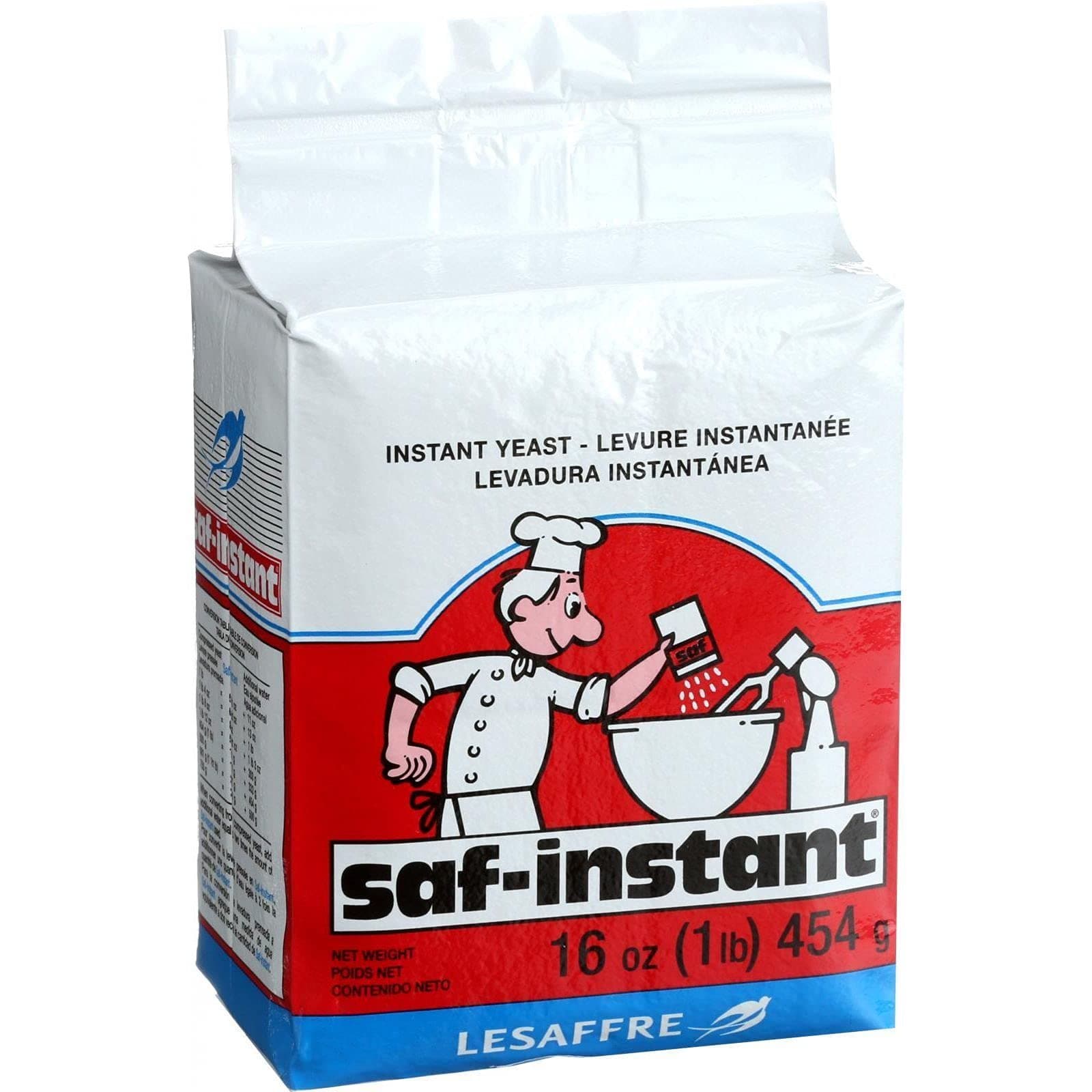 Saf Instant Yeast, 1 Pound Pouch - 15 Pack15