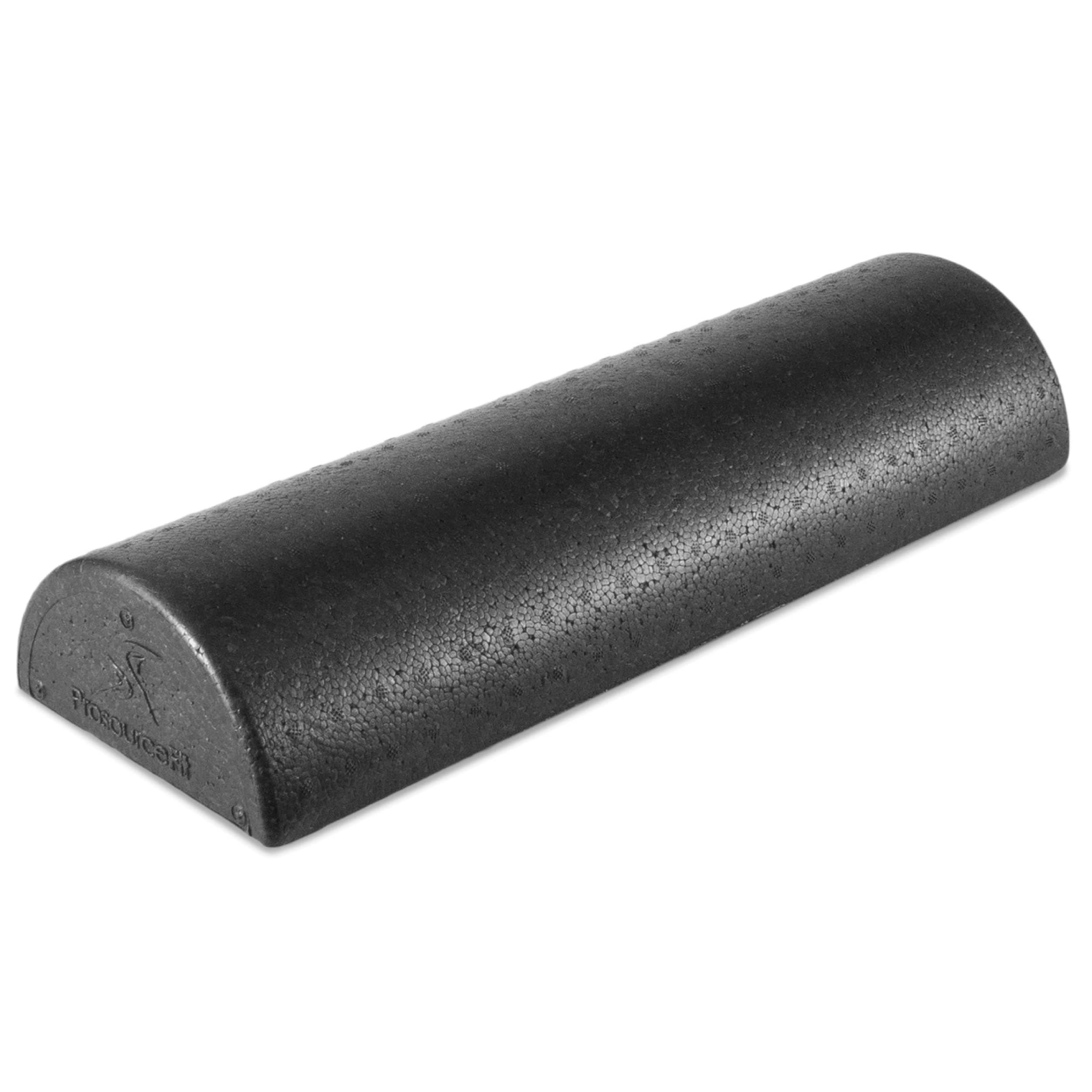 High Density Half-Round Foam Rollers for Body Conditioning, Pilates, Yoga, Stretching, Balance & Core Exercises