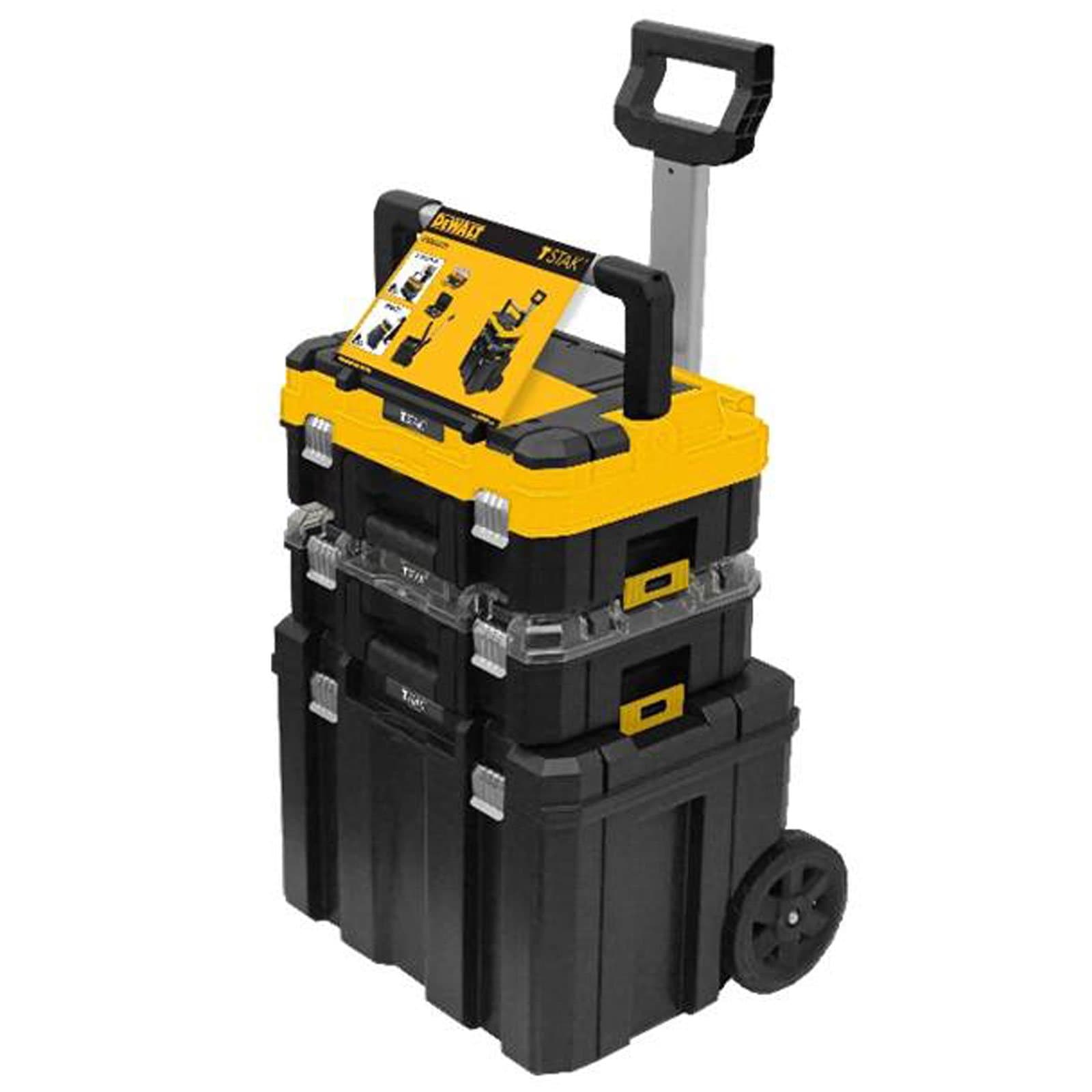 Dewalt DWST1-81049 TStak Tower Rolling Mobile Tool Storage Boxes
