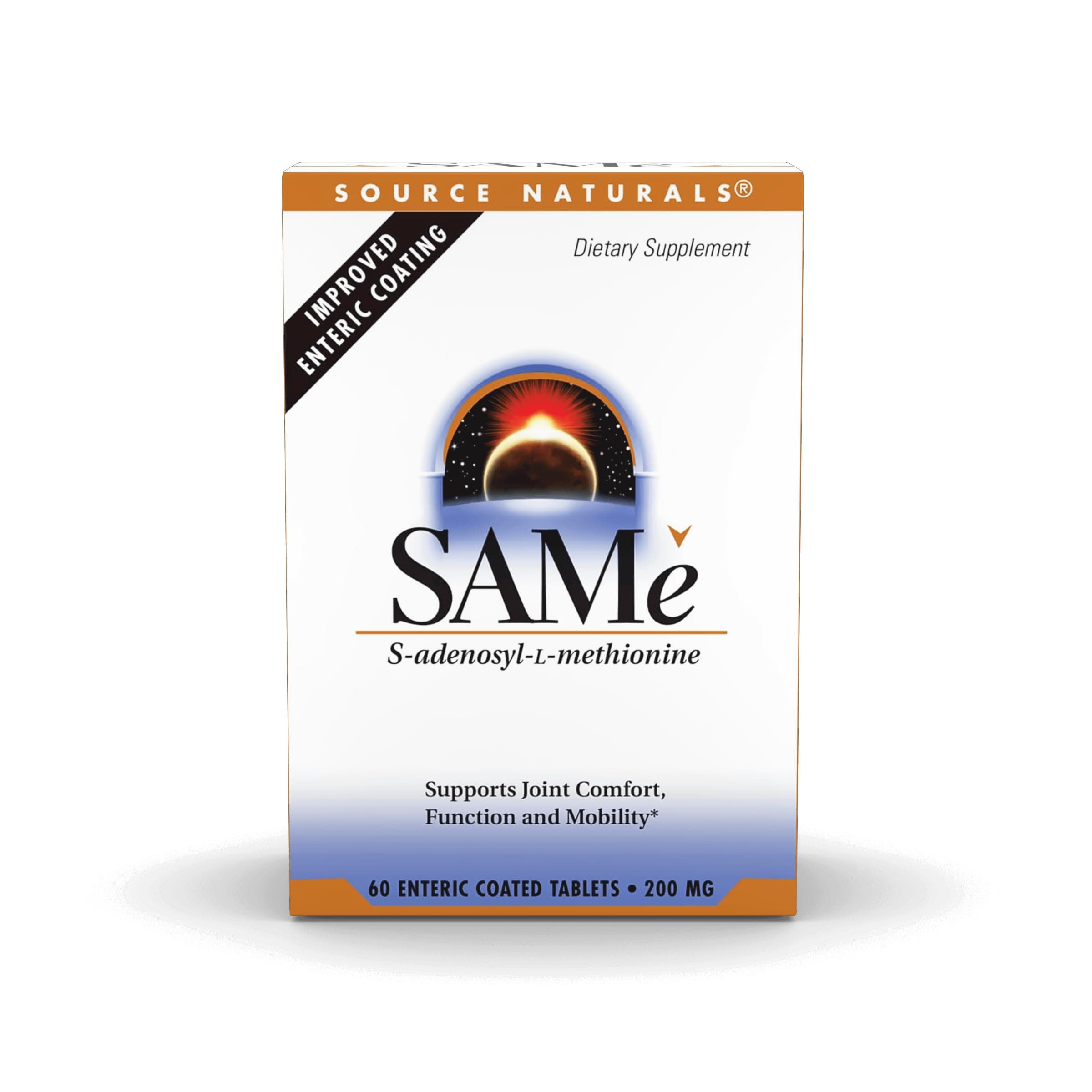 Same, Supports Joint Comfort, 200mg - 60 Enteric Coated Tablets