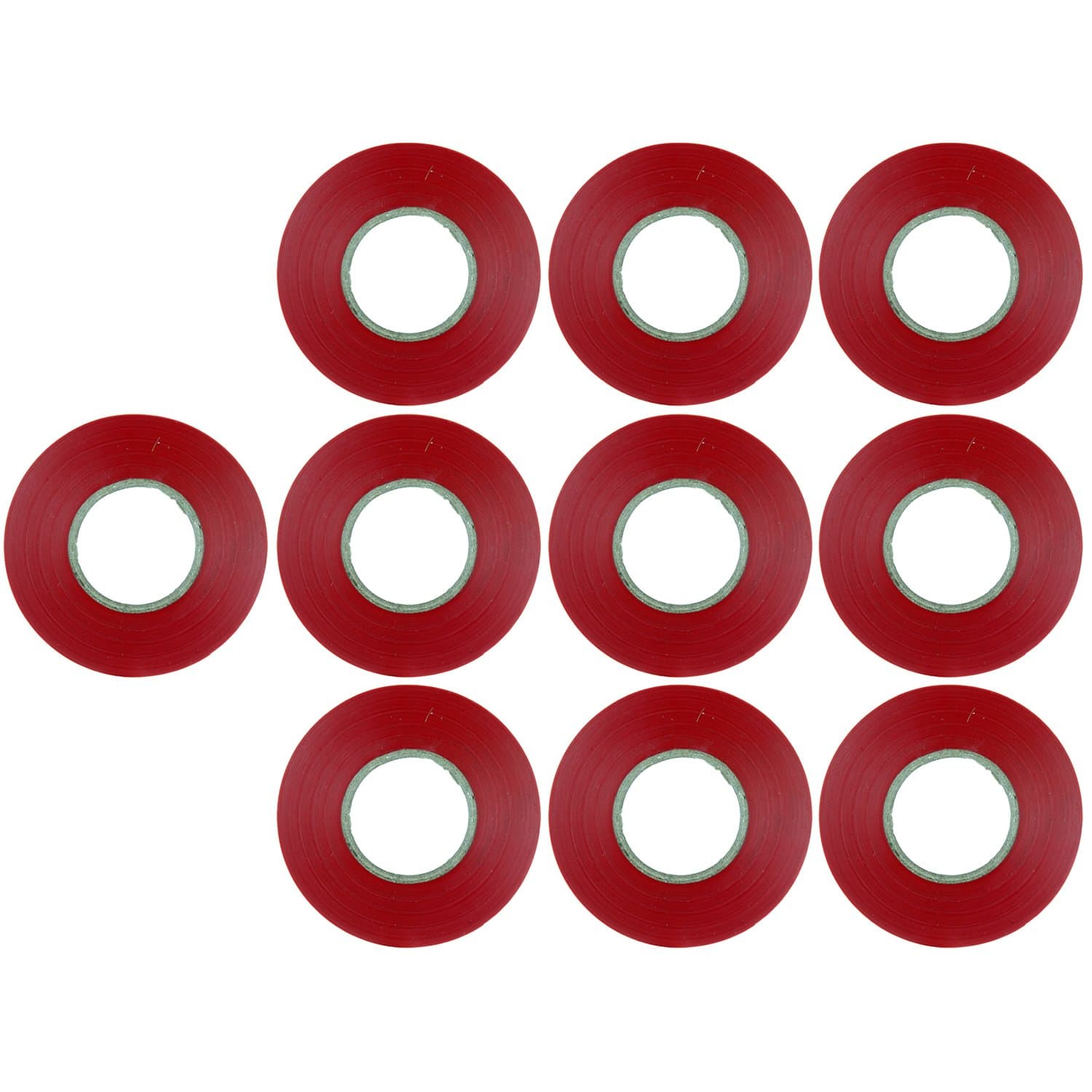 Sunlite E176 Red Electrical Tape (10 Pack)