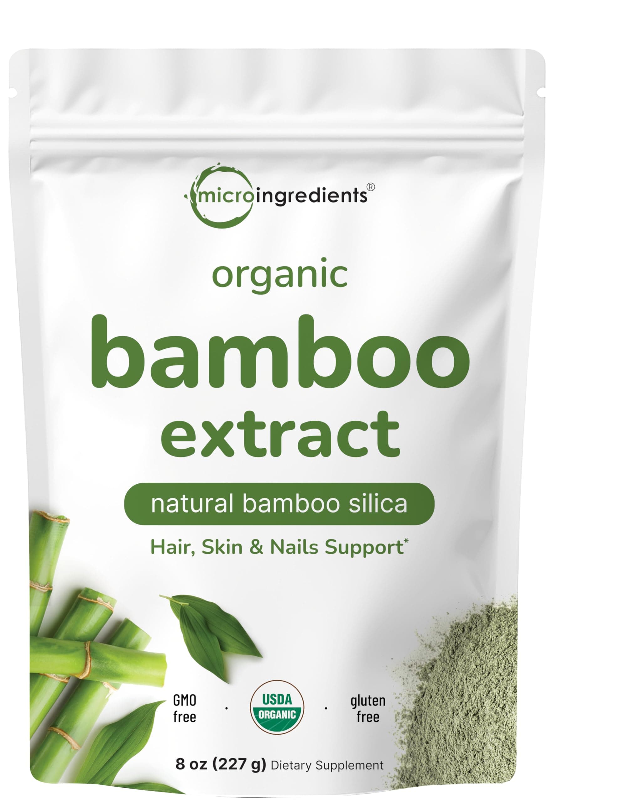 Organic Bamboo Extract Powder,8oz