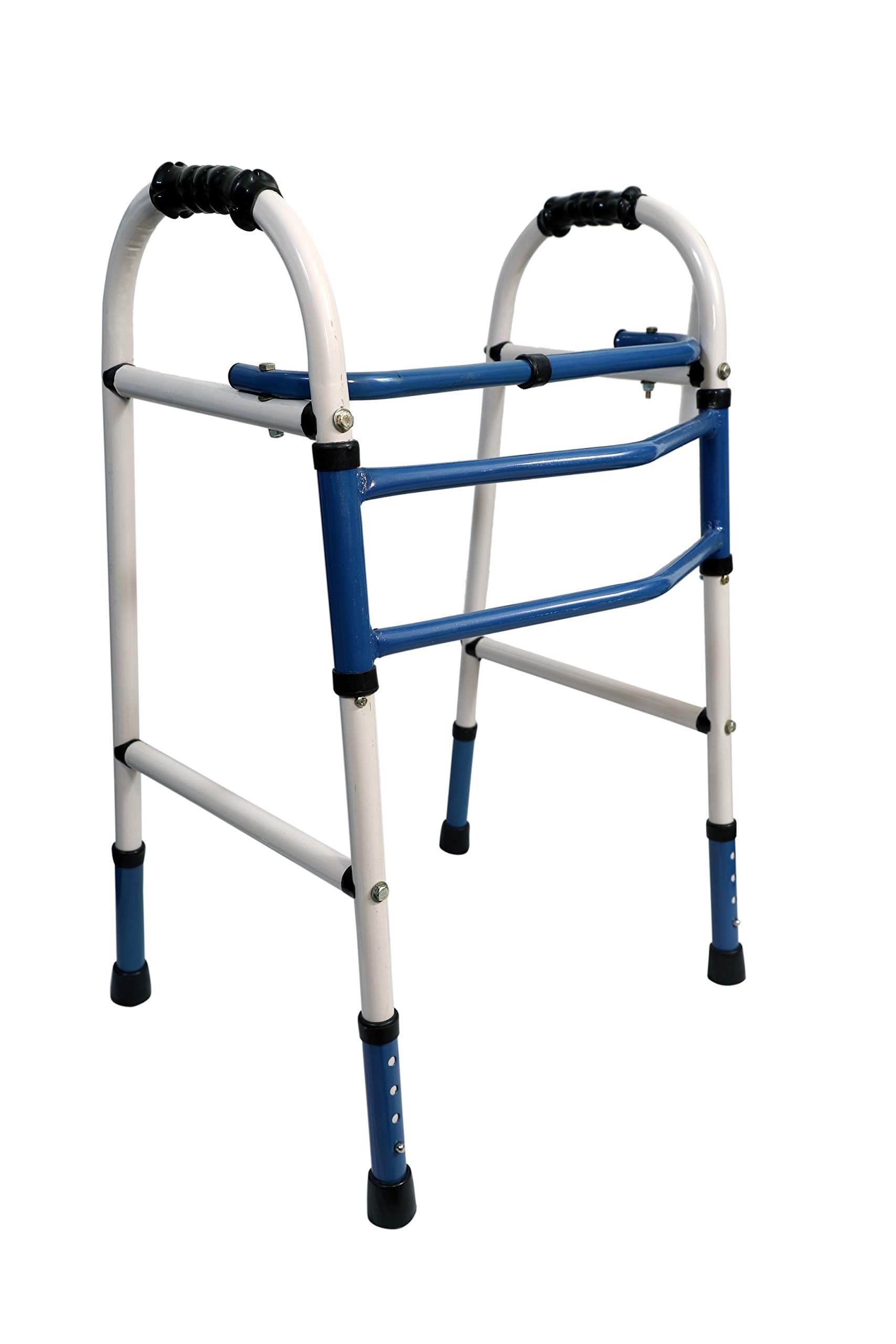 UR Care Folding Portable Walker Height Adjustable