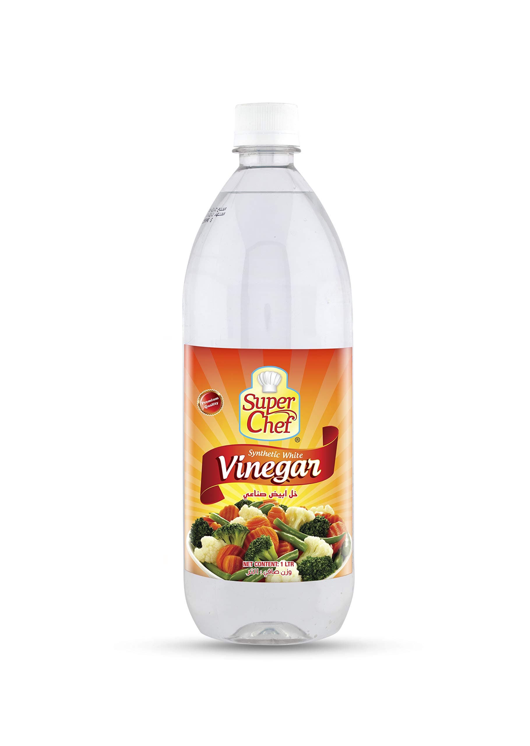 SUPER CHEF WHITE VINEGAR 1 LTR