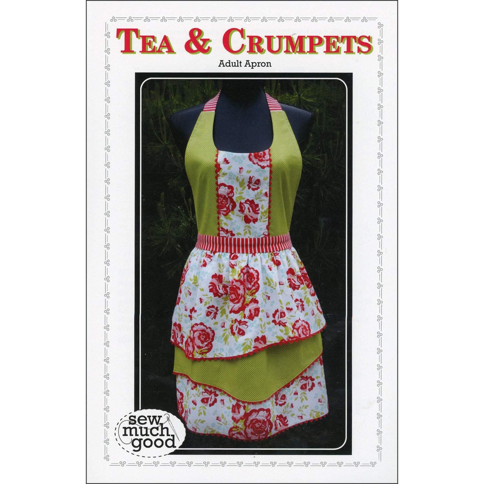 SEW MUCH GOOD Tea & Crumpets Apron Sewing Pattern