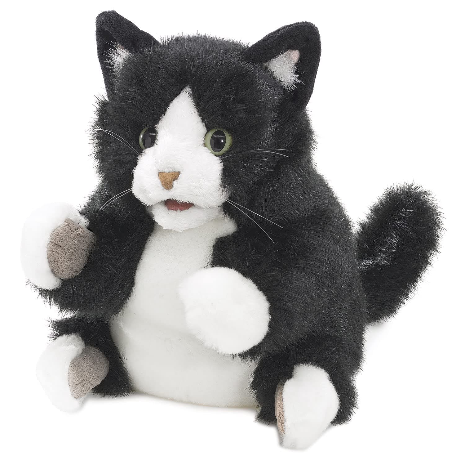 Tuxedo Kitten Hand Puppet