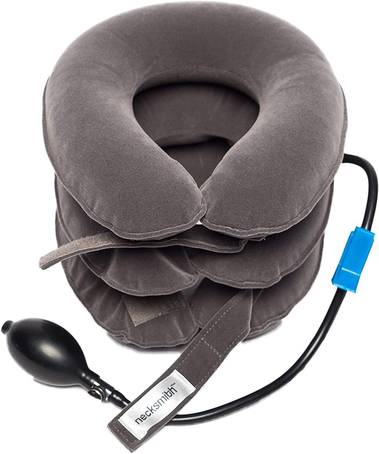 Necksmith Cervical Neck Traction Device & Inflatable Decompression Neck and Shoulder Pillow Collar