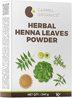 Herbal Henna Powder 340 Gram (Blend of Henna, Amla, Bhringraj, Bacopa, Fenugreek,Neem) for Hair Color | No Added Color & Preservatives | Marudhani Podi/Mardhani Podi/Mehandi