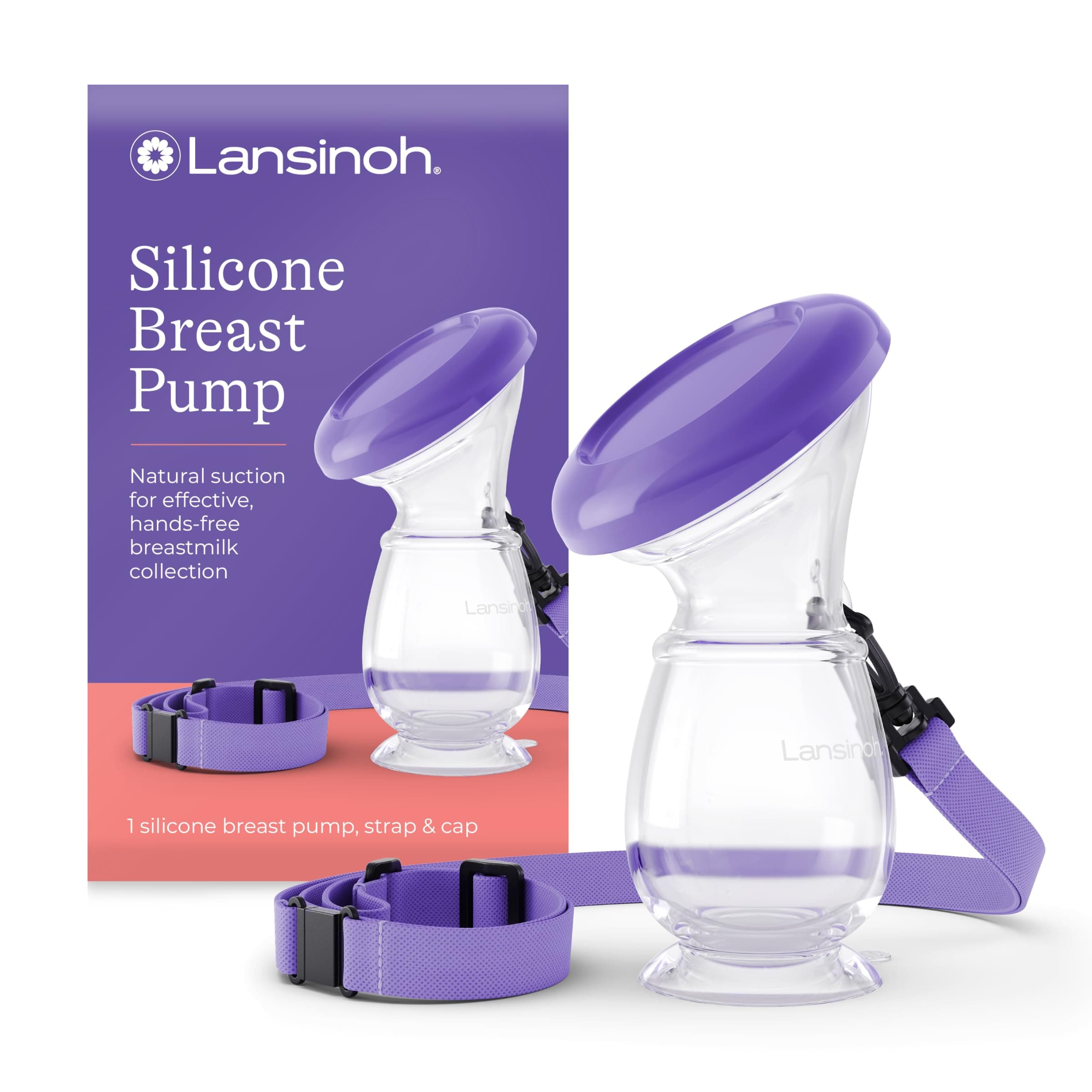 Silicone Manual Breast Pump - Breastmilk Collector