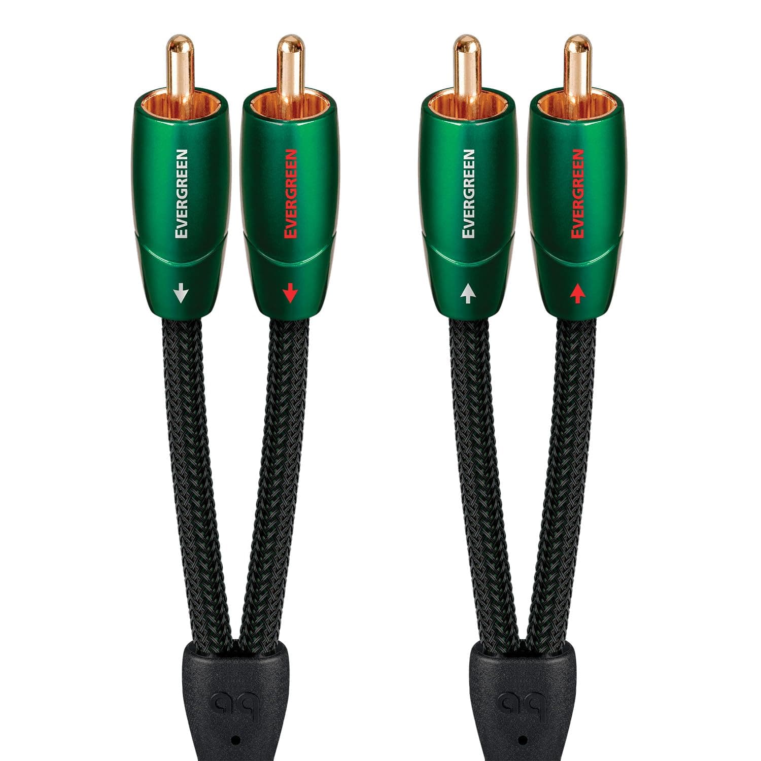 AudioQuest Evergreen RCA Audio Interconnect Cable (3m, Stereo Pair)