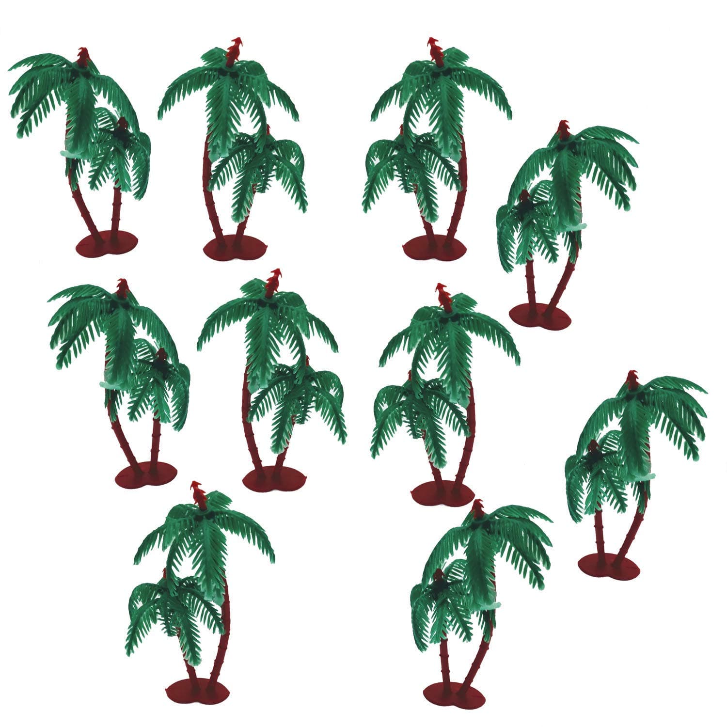 Artificial Mini Coconut Tree for Project Making (10 Pieces, 3inch)