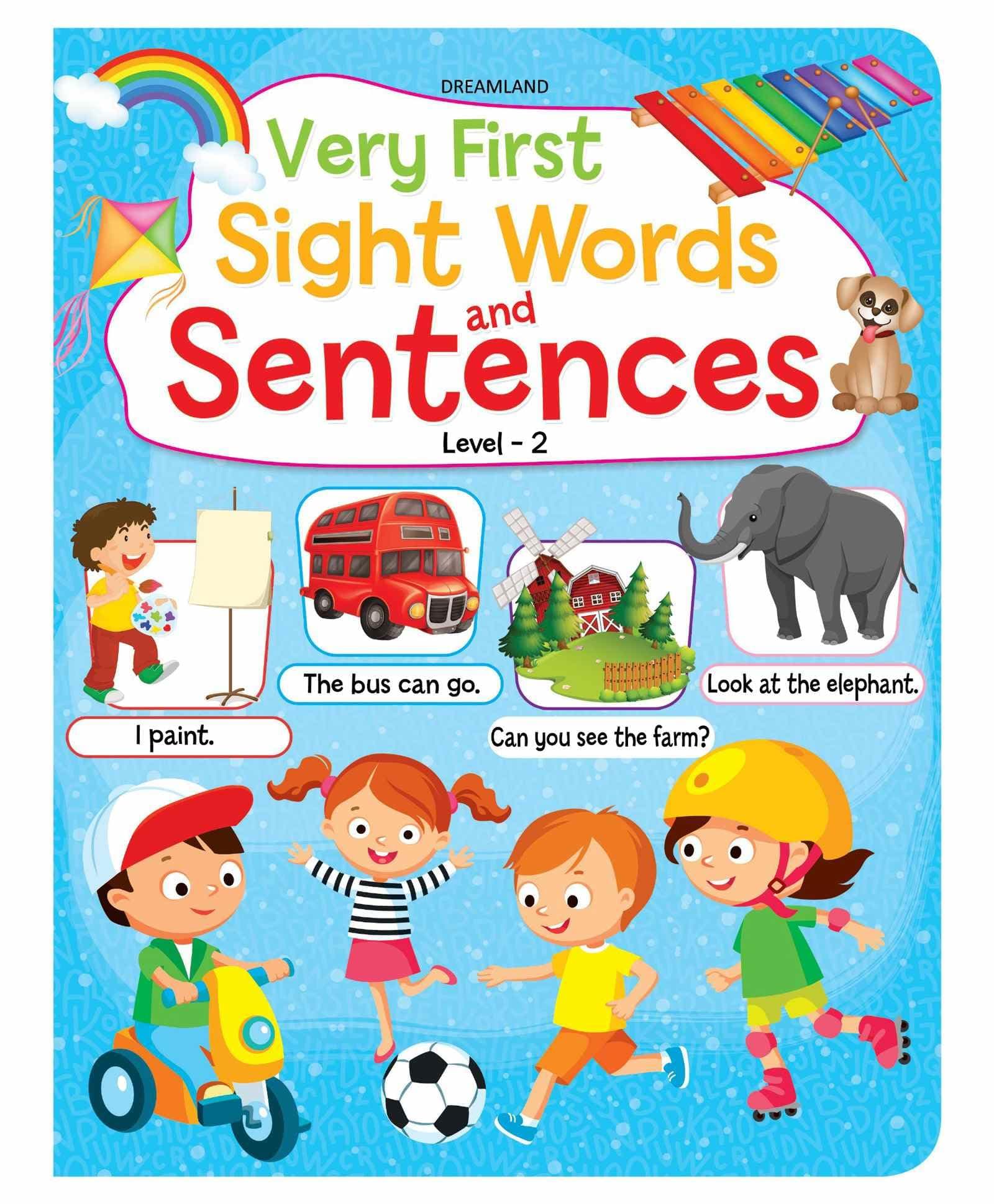 Very First Sight Words Sentences Level 2