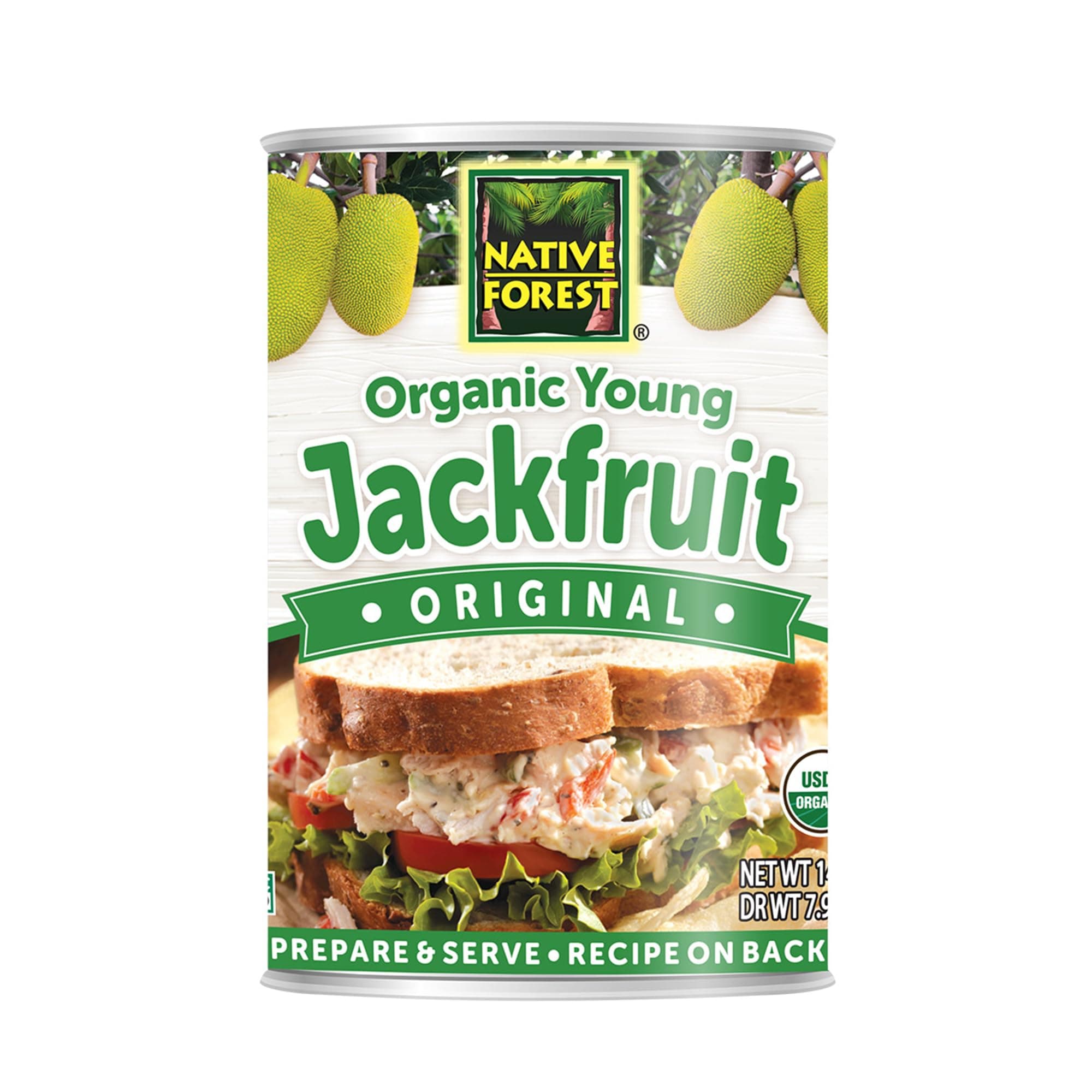 Organic Young Jackfruit 14 Oz.