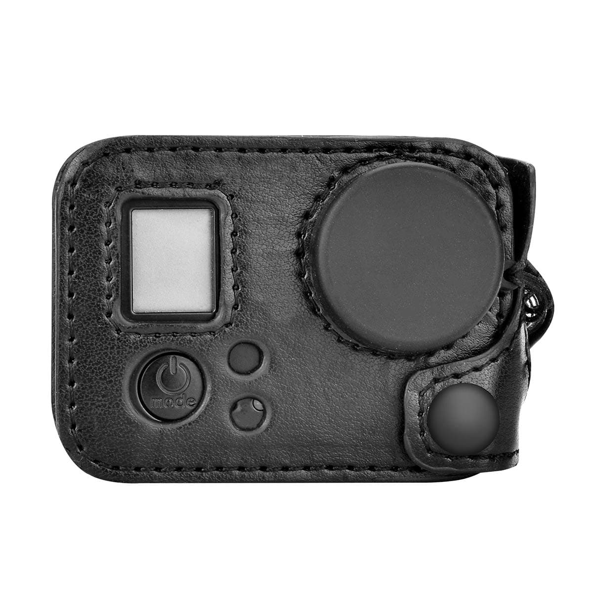Multifunction Function Action Camera Leather Case for Gopro Hero3,Hero4 action camera case