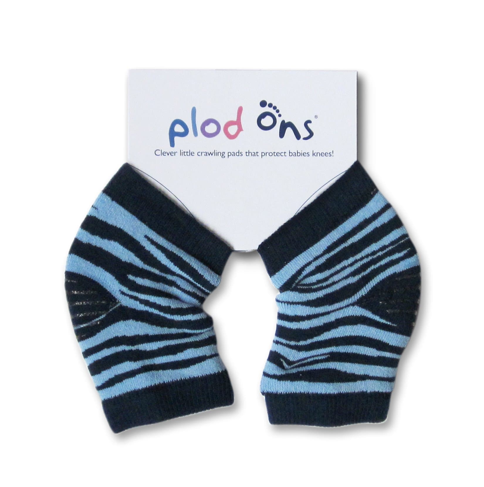 Plod Ons Knee Protectors, Zebra Stripe
