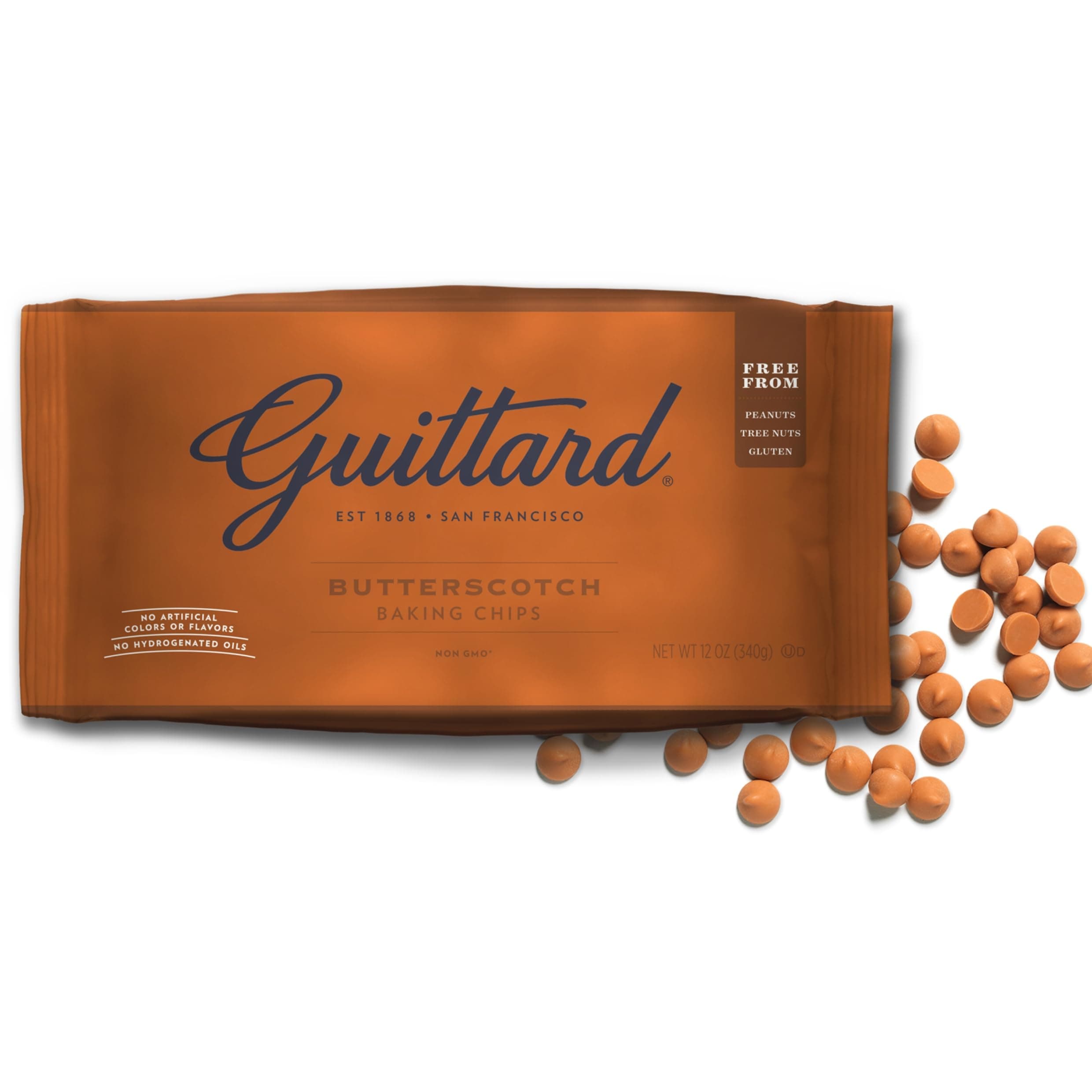 Guittard Butterscotch Baking Chips 340g x 6