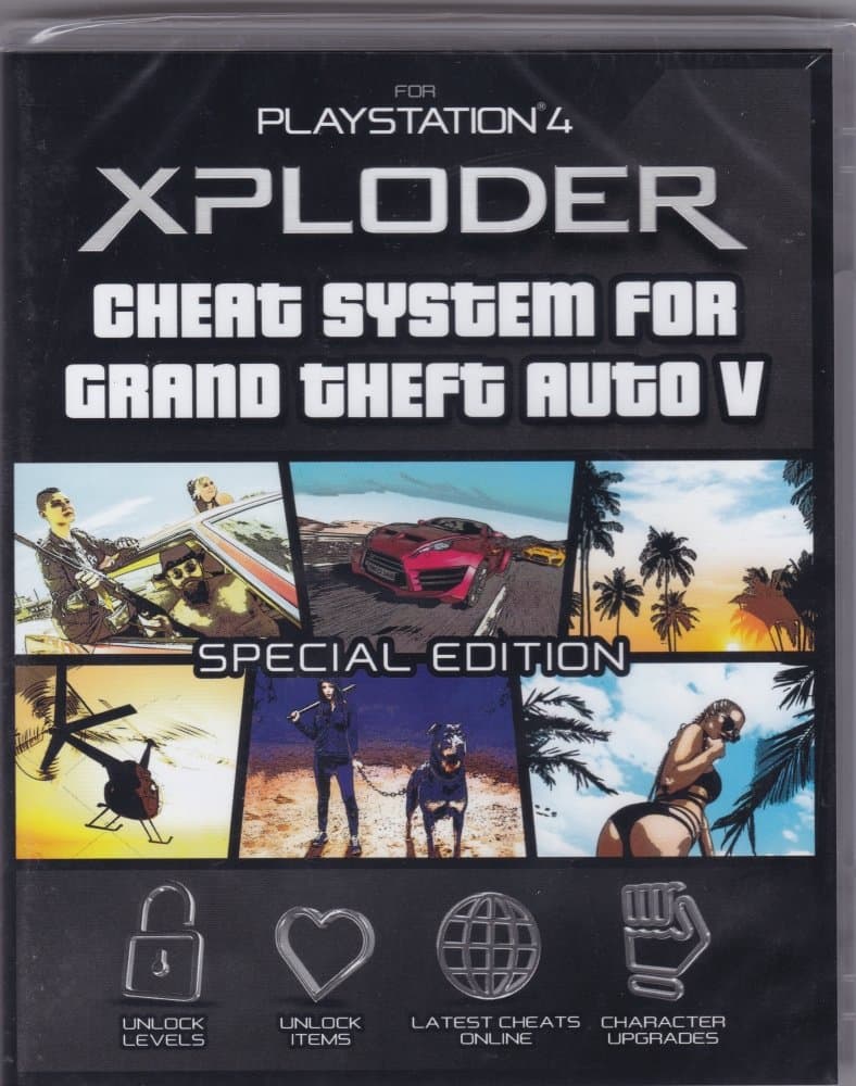 Xploder Cheat System for Grand Theft Auto V (PS4)