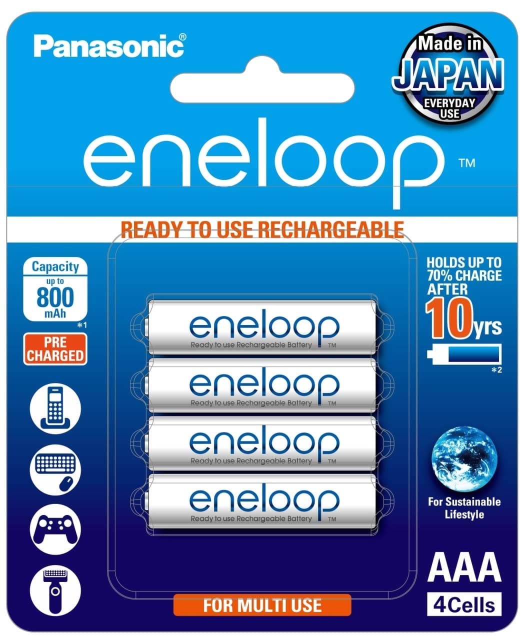 eneloop-AAA- Pack of 4