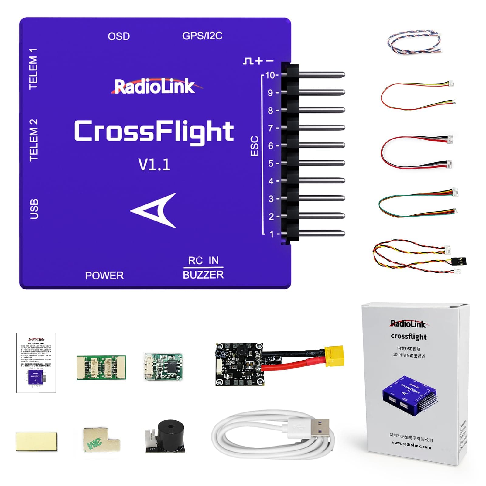 Crossflight - 10 Channels
