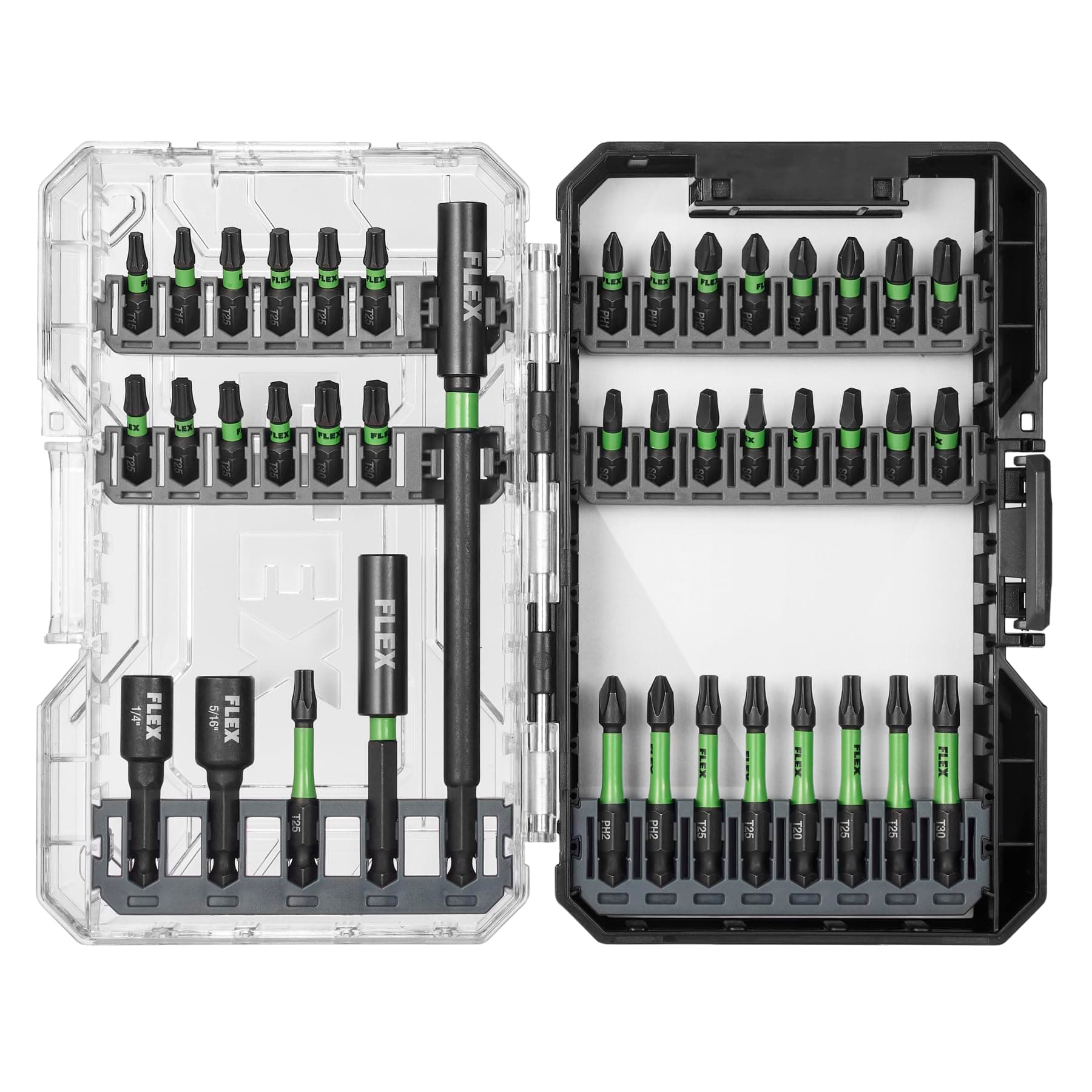 FLEX Stack Pack 41-Piece Impact Driver Bit Set - FAM10102-41