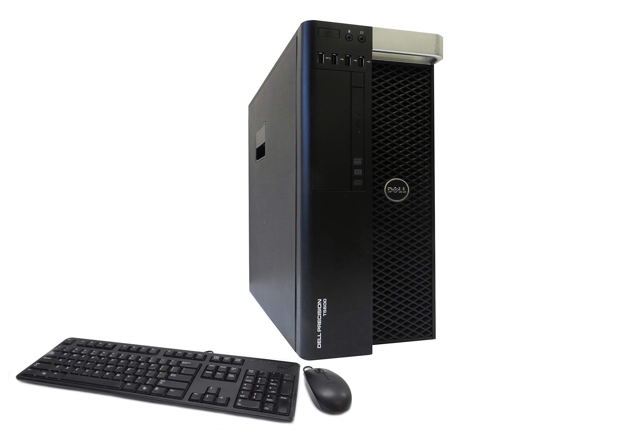 Dell Precision T5600 Workstation Desktop PC Intel Xeon 16 Core 2.6GHz 32GB RAM 240GB SSD + 2TB HD Dual NVIDIA GeForce GTX 1050 Ti 4GB Graphics Cards Windows 10 Pro 64-bit