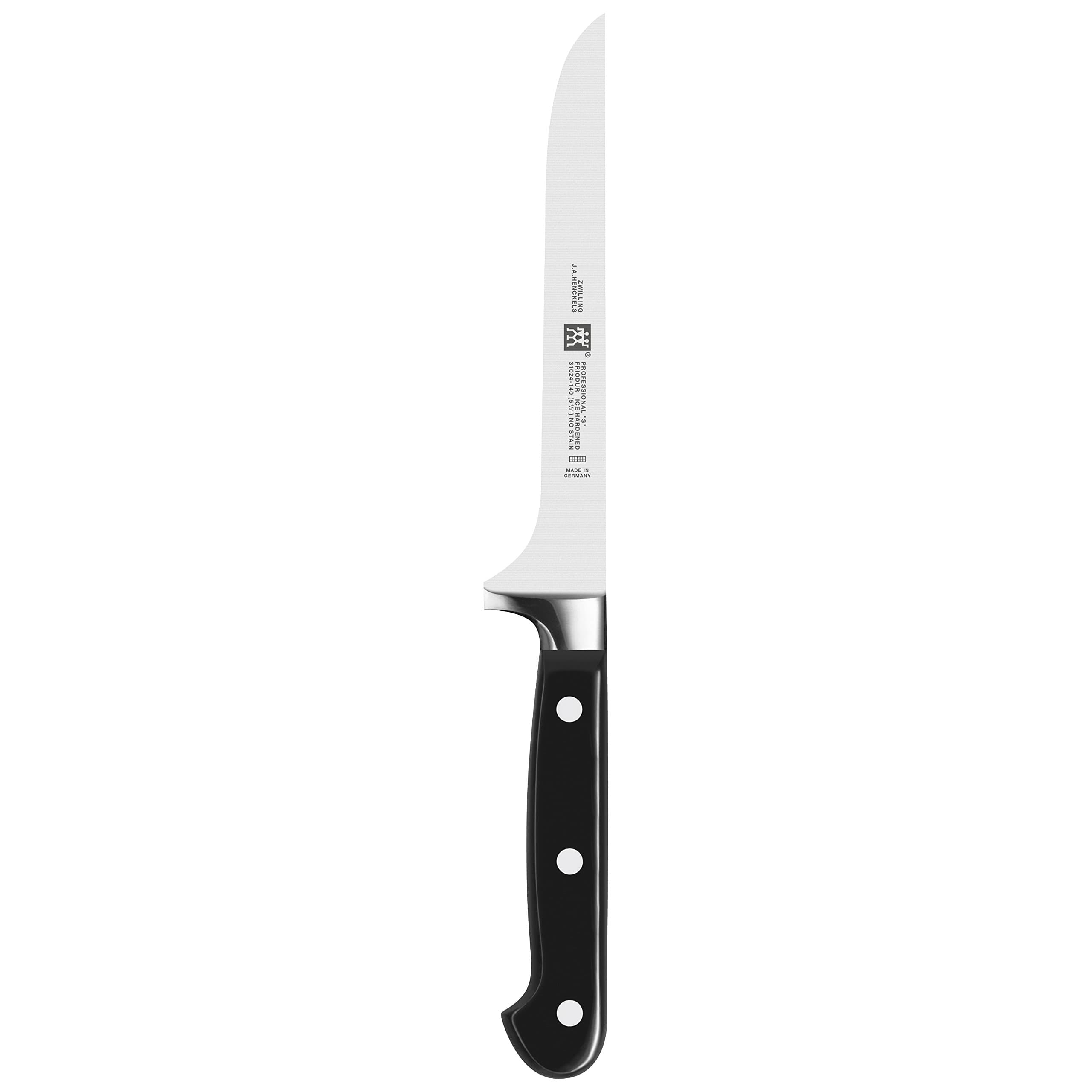 Professional S 5.5-inch Razor-Sharp German Flexible Boning Knife, Made in Company-Owned German Factory with Special Formula Steel perfected for almost 300 Years, Dishwasher Safe,
