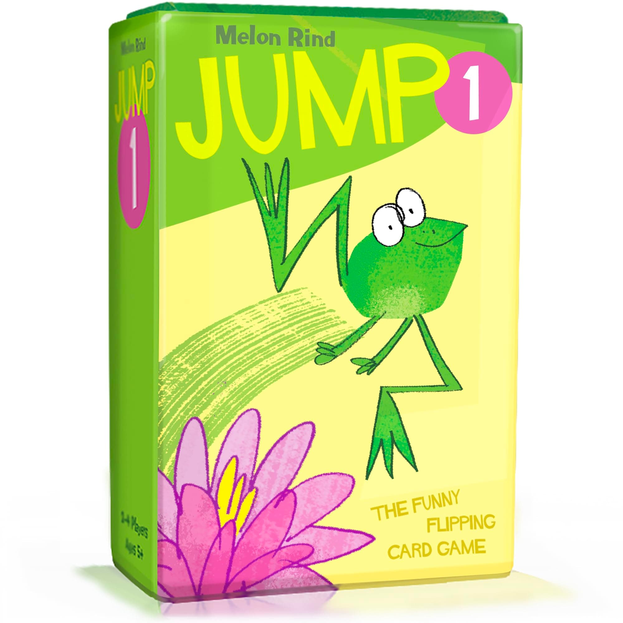 Melon Rind Jump 1, Math Game for Kids Learning Adding and Subtracting by 1, Lively, Card Game, Quick Activity for Boosting Math Confidence, Easy Screenless Fun, Perfect for Kindergarteners, Ages 5+