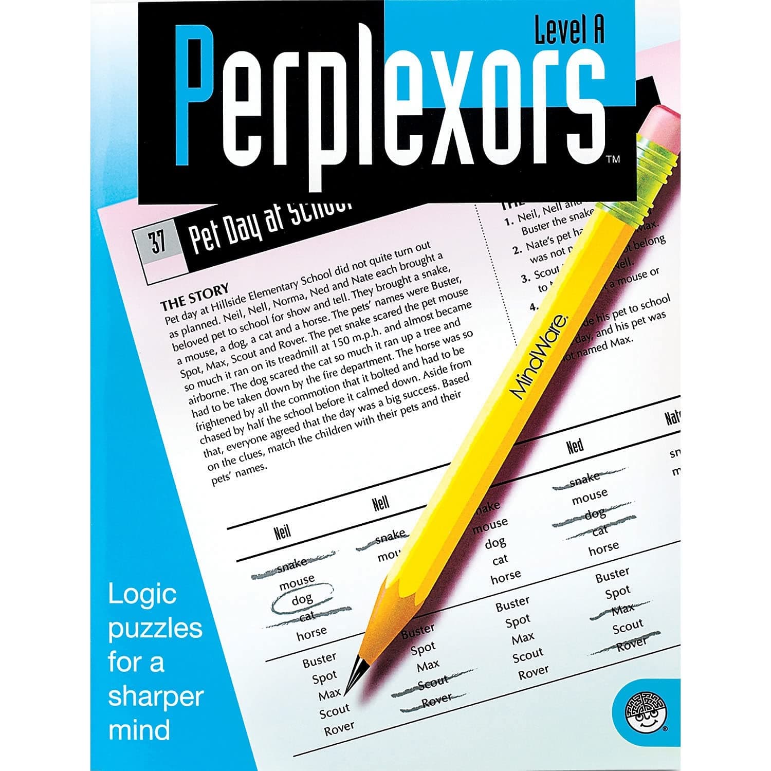 MindWare Perplexors: Level A Paperback – January 1, 1999