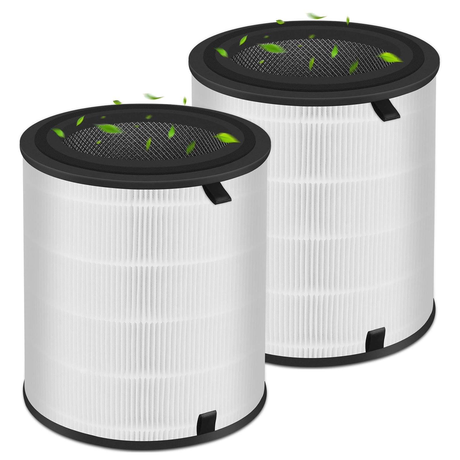 Lv-H133 Replacement Filter Only Compatible with LEVOIT LV-H133 Filter, Efficient Middle Filter and Activated Carbon Filter Set, LV-H133-RF, 2 Pack