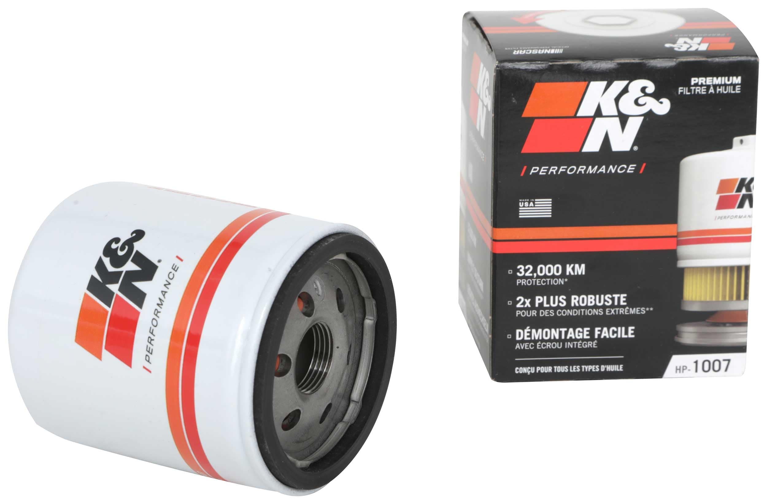 K&N Premium Oil Filter: Protects your Engine: Compatible with Select CHEVROLET/GMC/BUICK/CADILLAC Vehicle Models (See Product Description for Full List of Compatible Vehicles), HP-1007