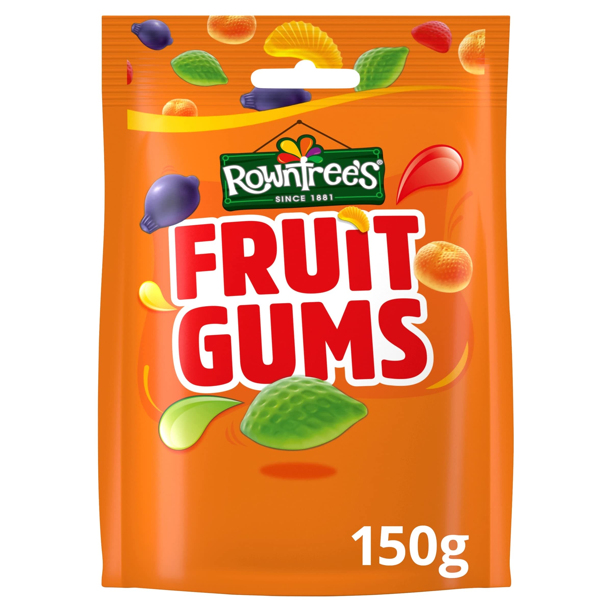 Fruit Gums Sweets Sharing Pouch, 150 g