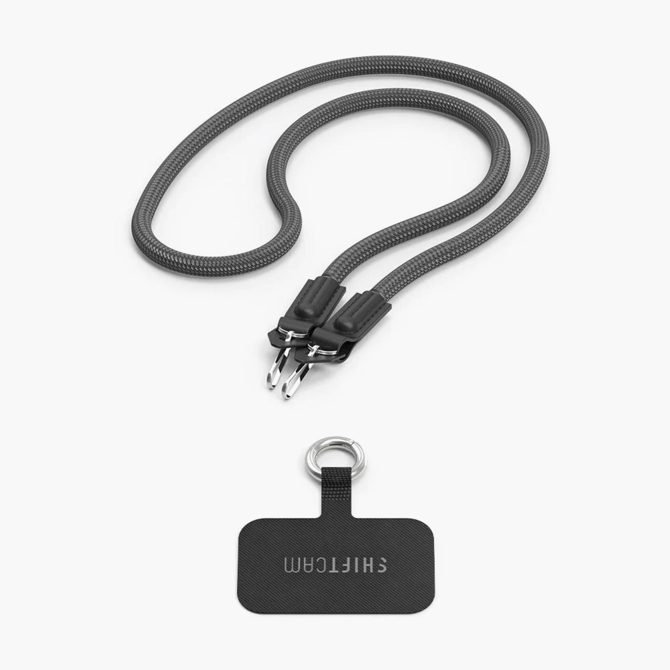 ShiftCam Pro Camera Wrist/Neck Strap with quick release, Compatible with ProGrip & Most phone cases, Lightweight & Convenient to keep you in the action