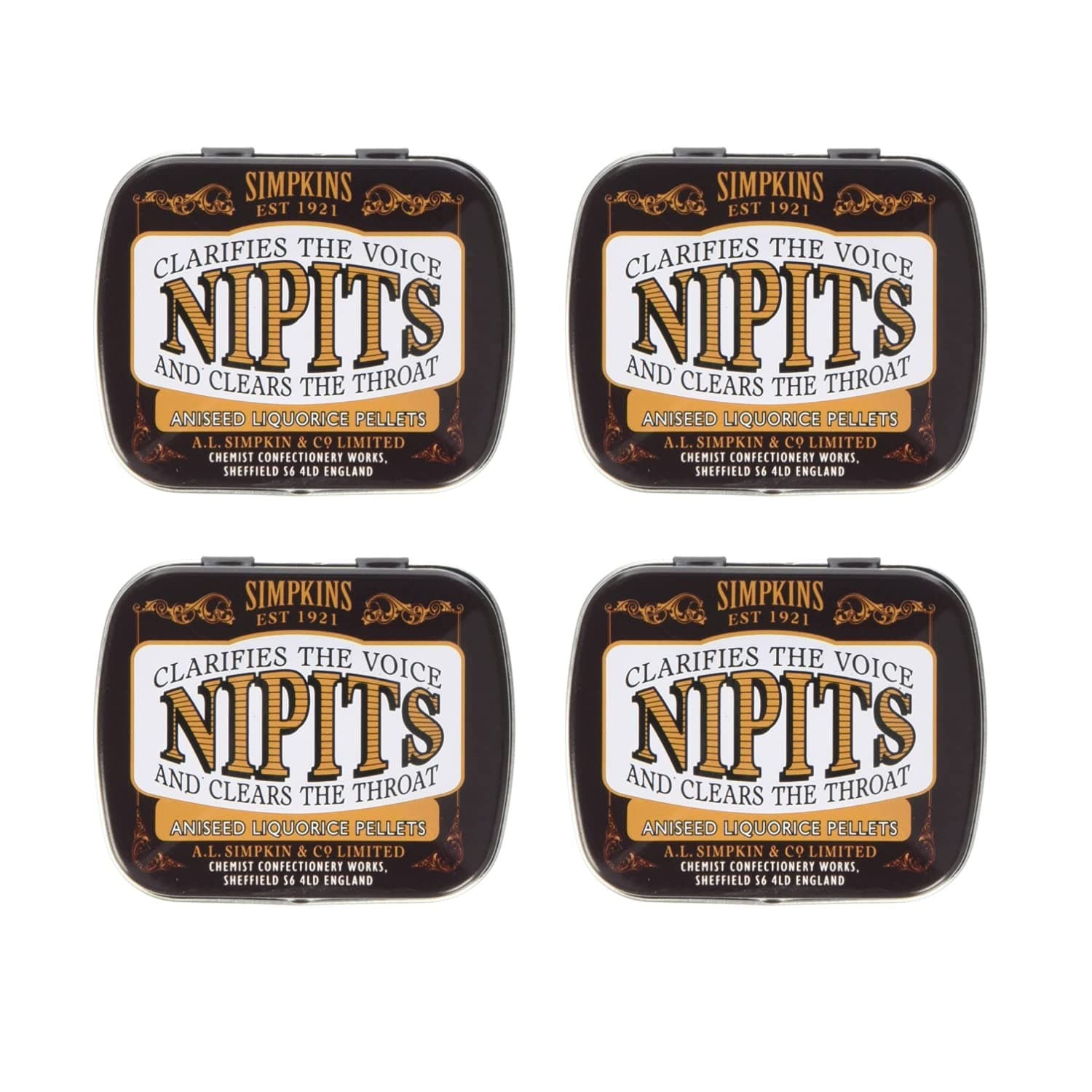 Simpkins Nipits Aniseed Pellets, 4 Pack