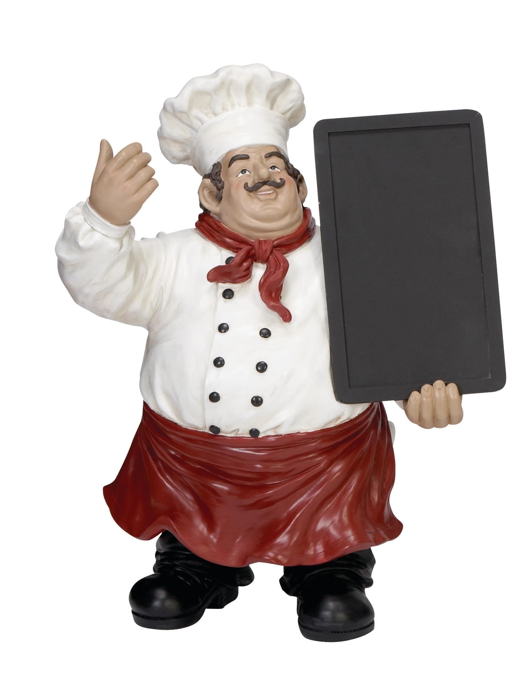 Deco 79 Polystone Chef Chalk Board an Inviting Decor