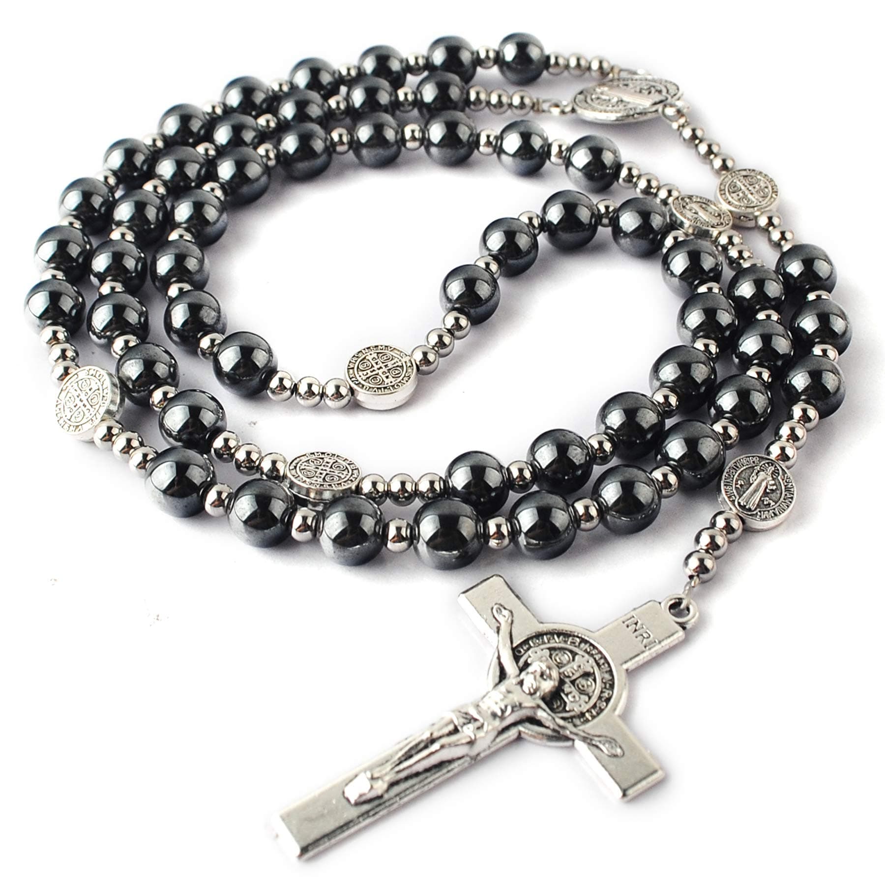 HanlinCC 8mm Hematite Rosary