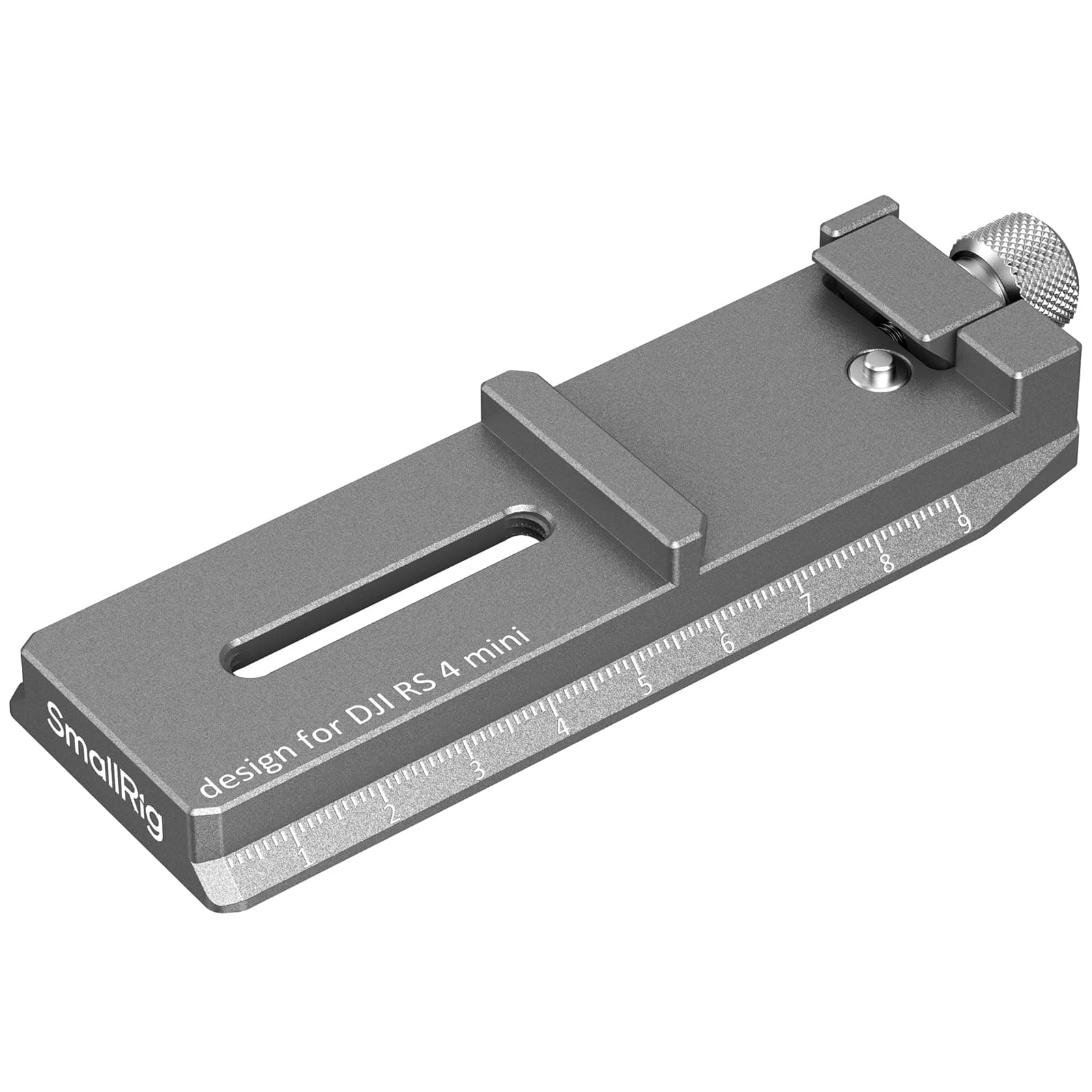 SMALLRIG 4.6'' Quick Release Plate Adapter for Arca-Swiss for DJI RS 4 Mini Gimbal, Anti-Drop Design and Quick Assembly - 5336