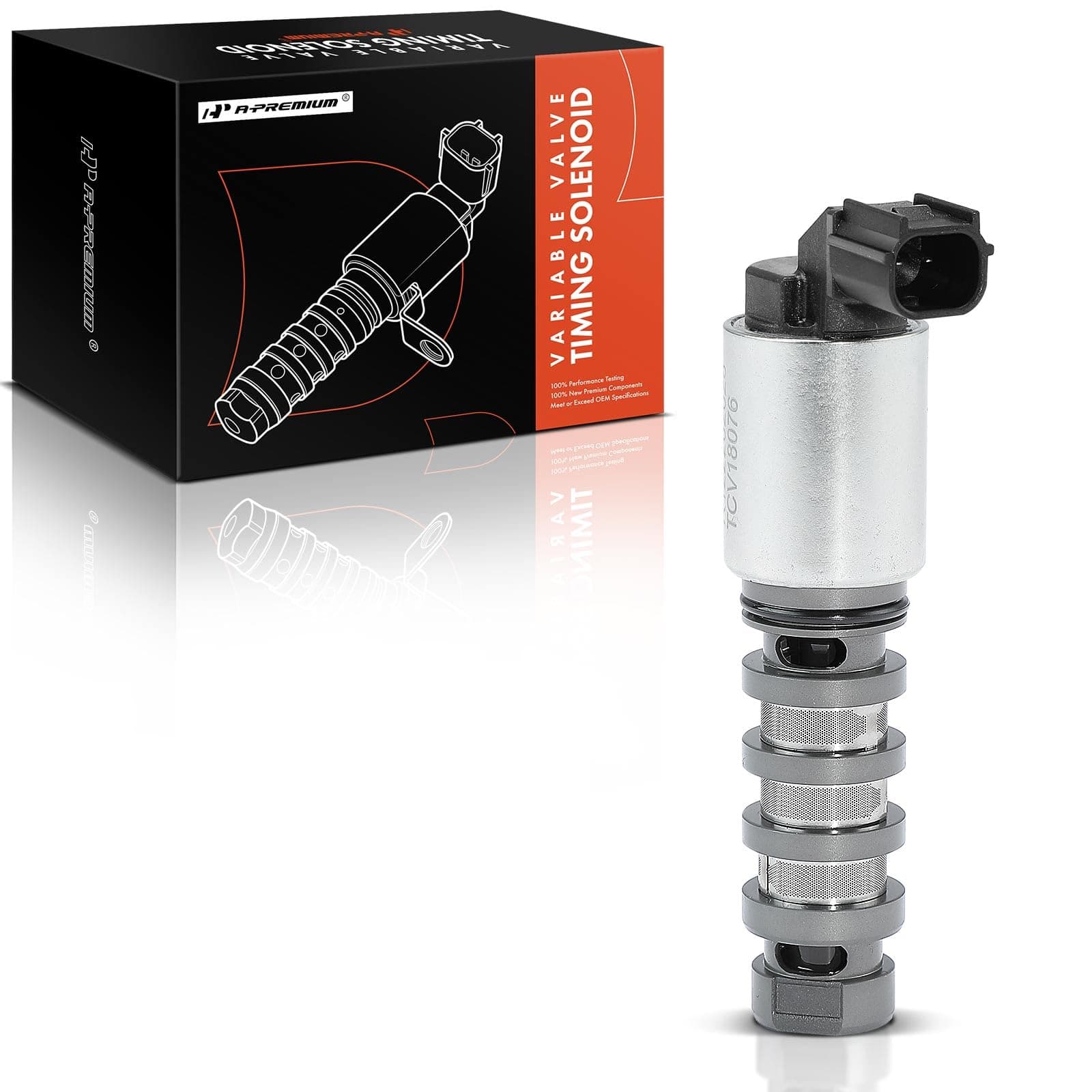 A-Premium Engine Variable Valve Timing Solenoid Compatible with Honda Accord 2008-2012 CR-V 2012-2014 Crosstour 2012-2015 L4 2.4L