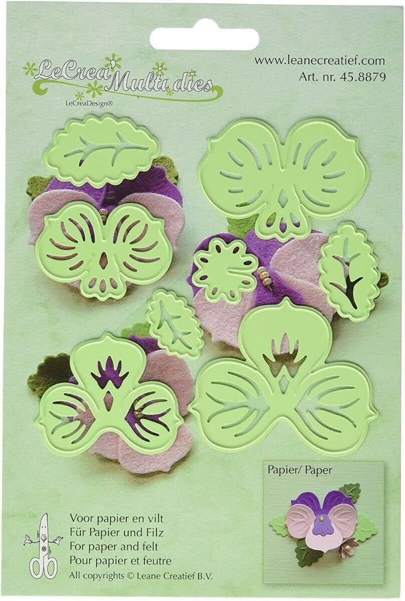 Lea'bilities MULTI FLOWER DIE 003 PANSY Cutting & Embossing Die