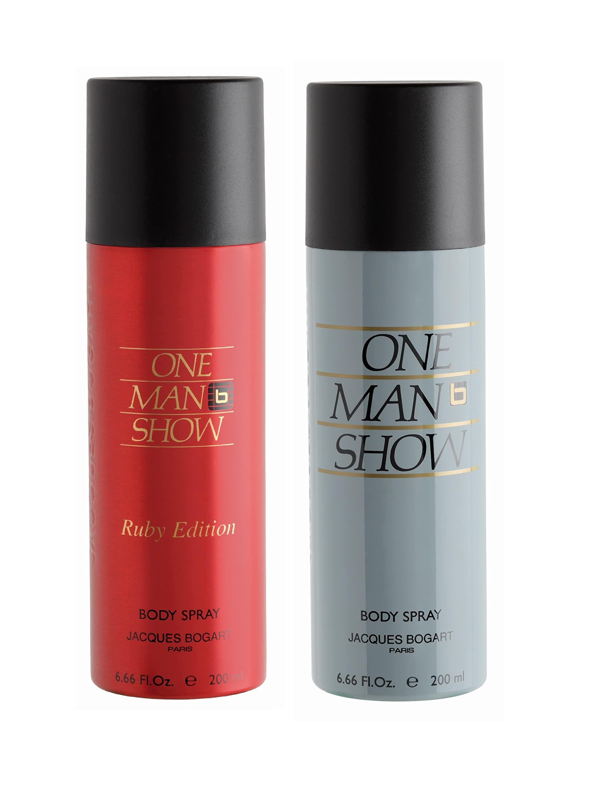 Bogart Bogart One Man Show + Ruby Deo Combo Set - Pack Of 2, 400 ml (Pack of 2)