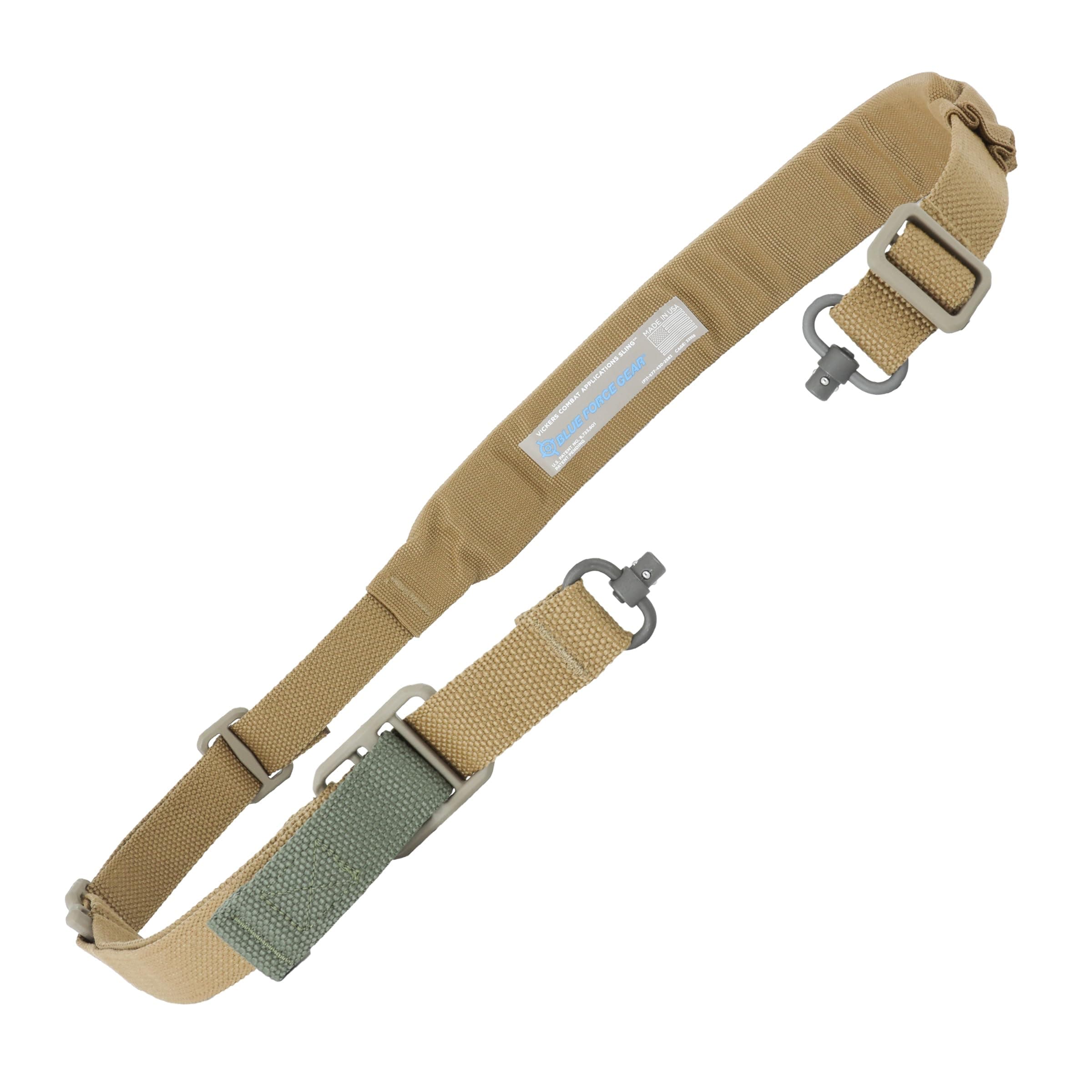 Vickers Padded Sling with Push Button Swivels - 2-Point Adjustable Sling