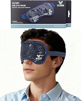 Medcosa Eye Ice Pack | Cool & Soothe Your Tired Eyes with Our Cold Gel Mask | Cooling Pain Relief for Puffy Eyes, Aiding Migraines & Aiding Sleeping