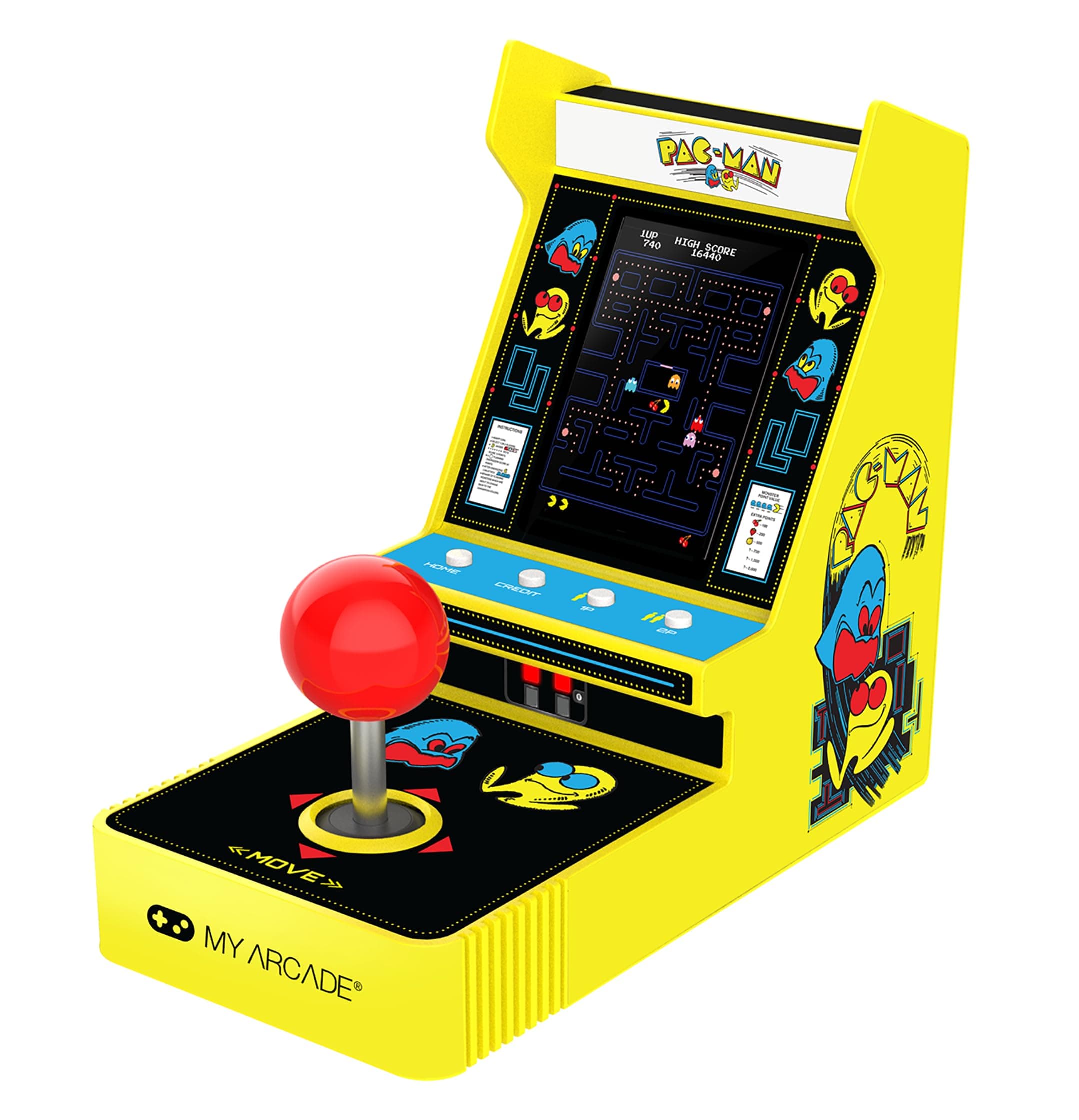 My Arcade Joystick Player Pacman Retro Gamepad One Size