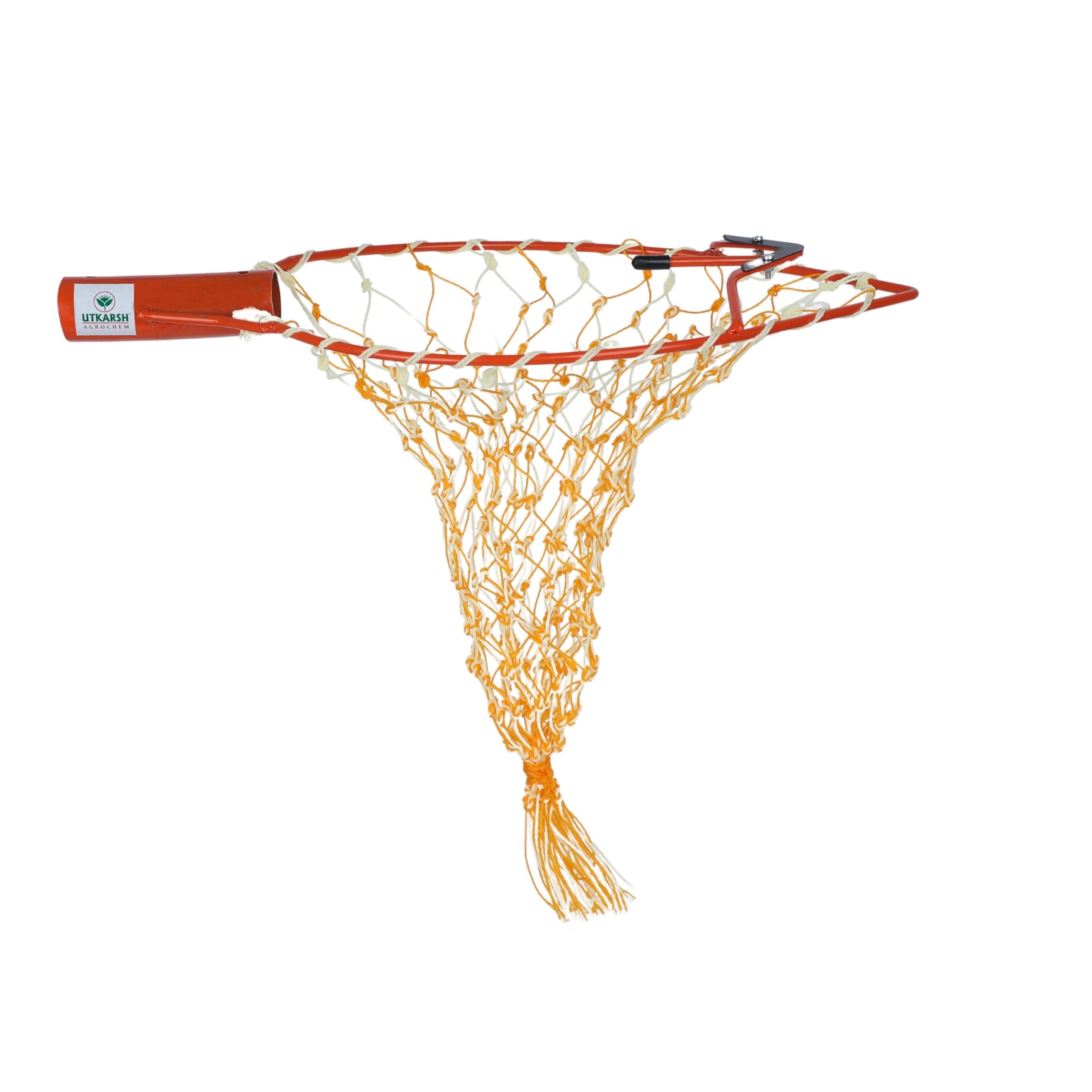 - Utkarsh Mango Fruit Plucker with Net|Fruit Picker|Fruit Harvester (5-7 Kg)|Nylon Net Metal Frame|Fruit Basket Capacity Garden Tool-Set of 1 PC