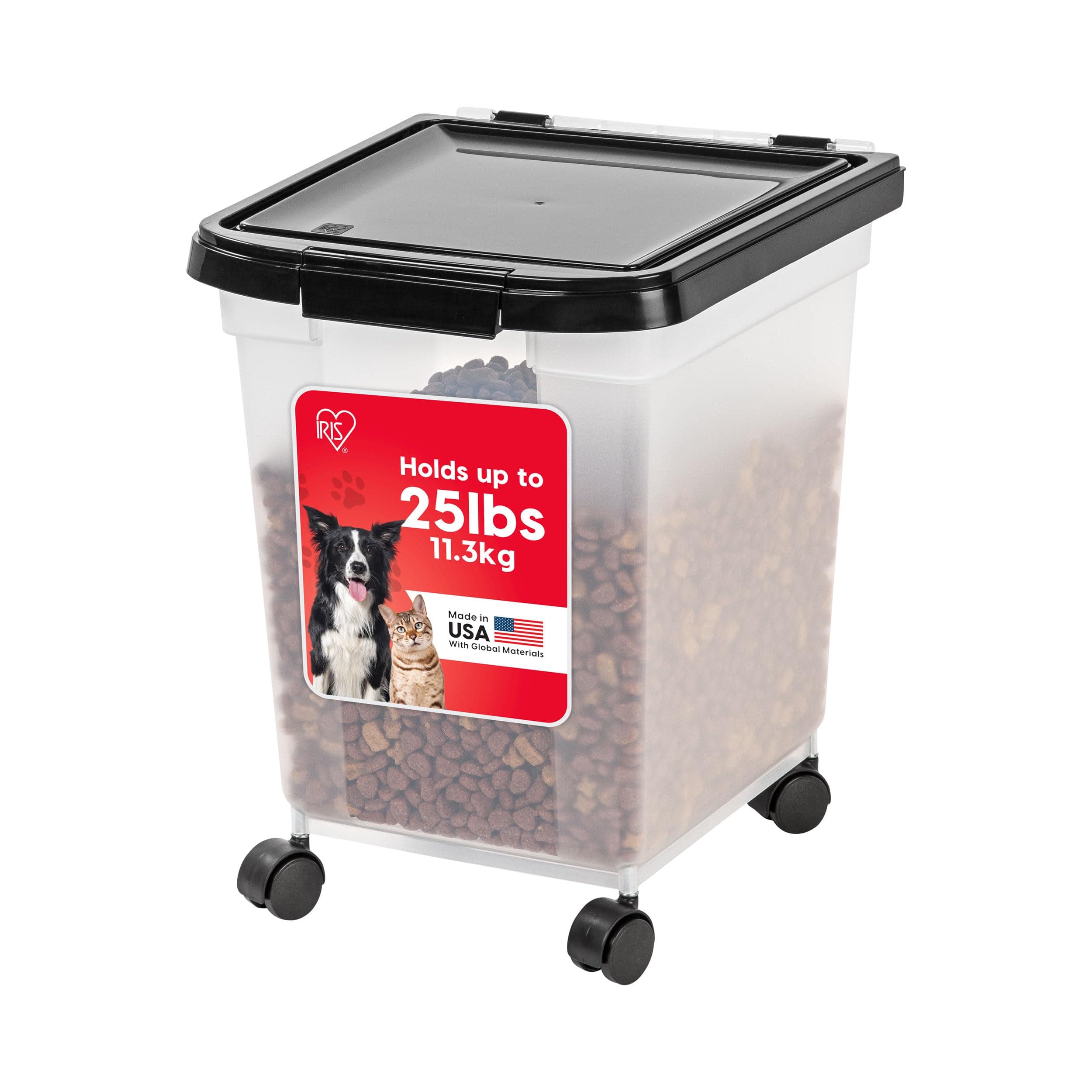 IRIS Nesting Airtight Pet Food Container, Large